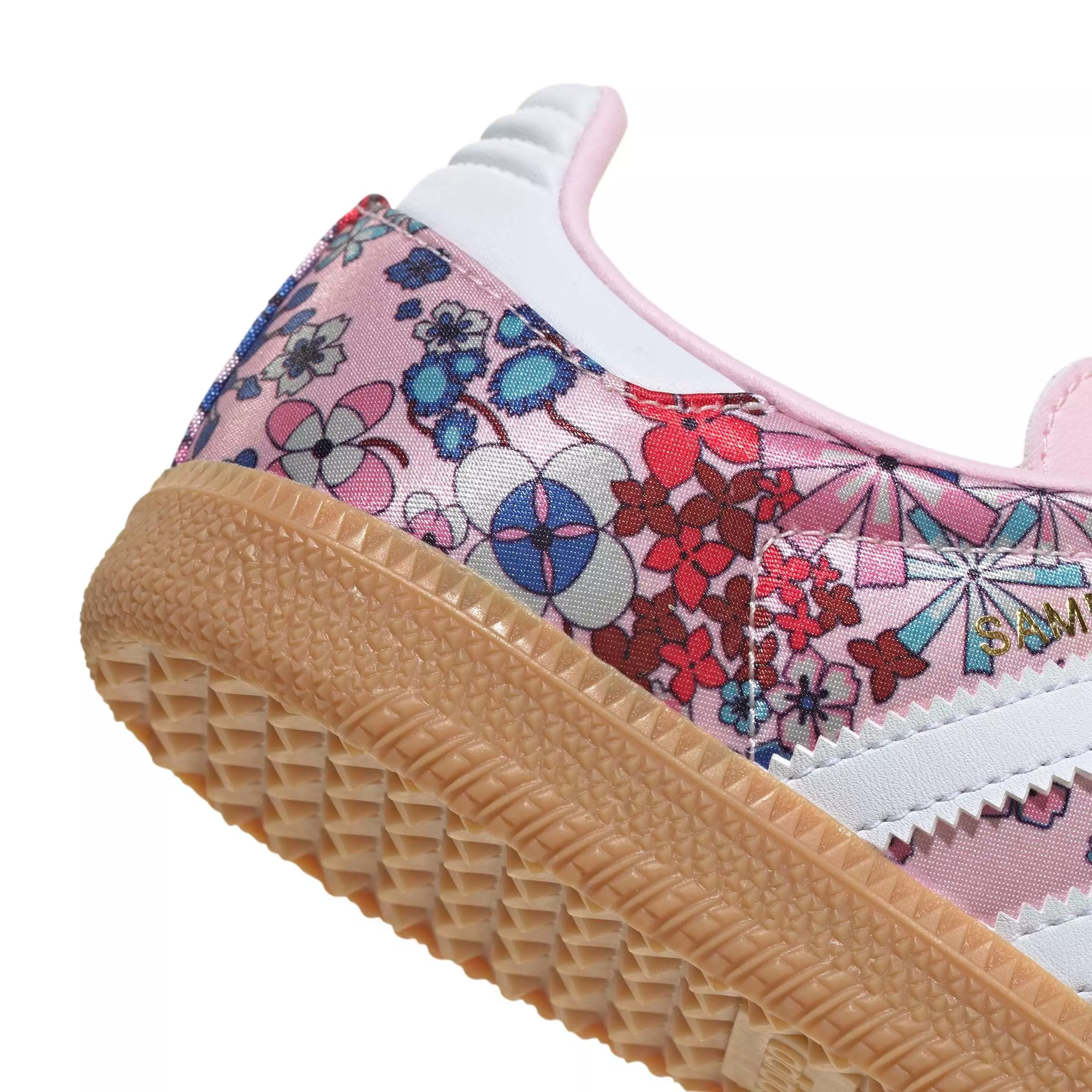 adidas Originals Samba OG Liberty London "Clear Pink" Grade School Girls' Shoe - MULTI-COLOR