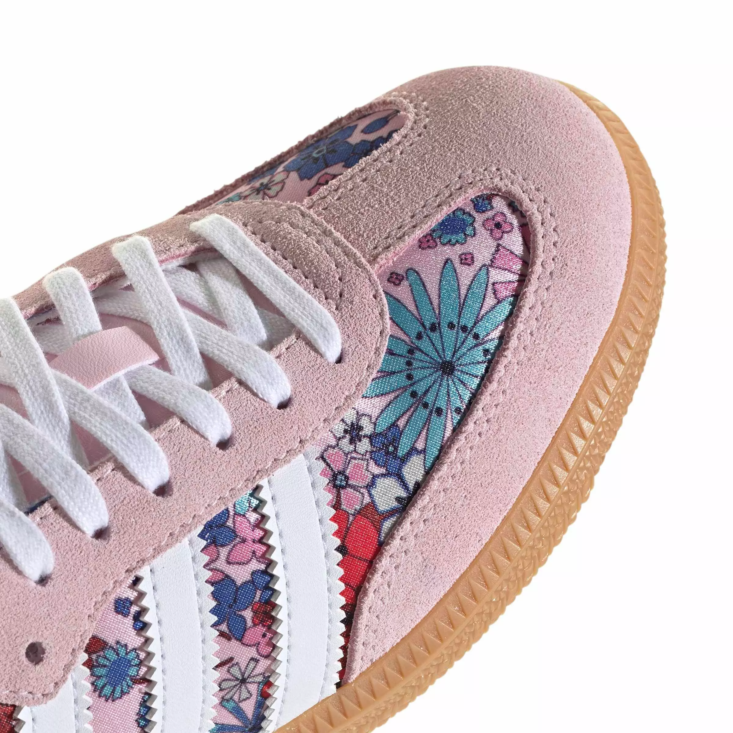 adidas Originals Samba OG Liberty London "Clear Pink" Grade School Girls' Shoe - MULTI-COLOR