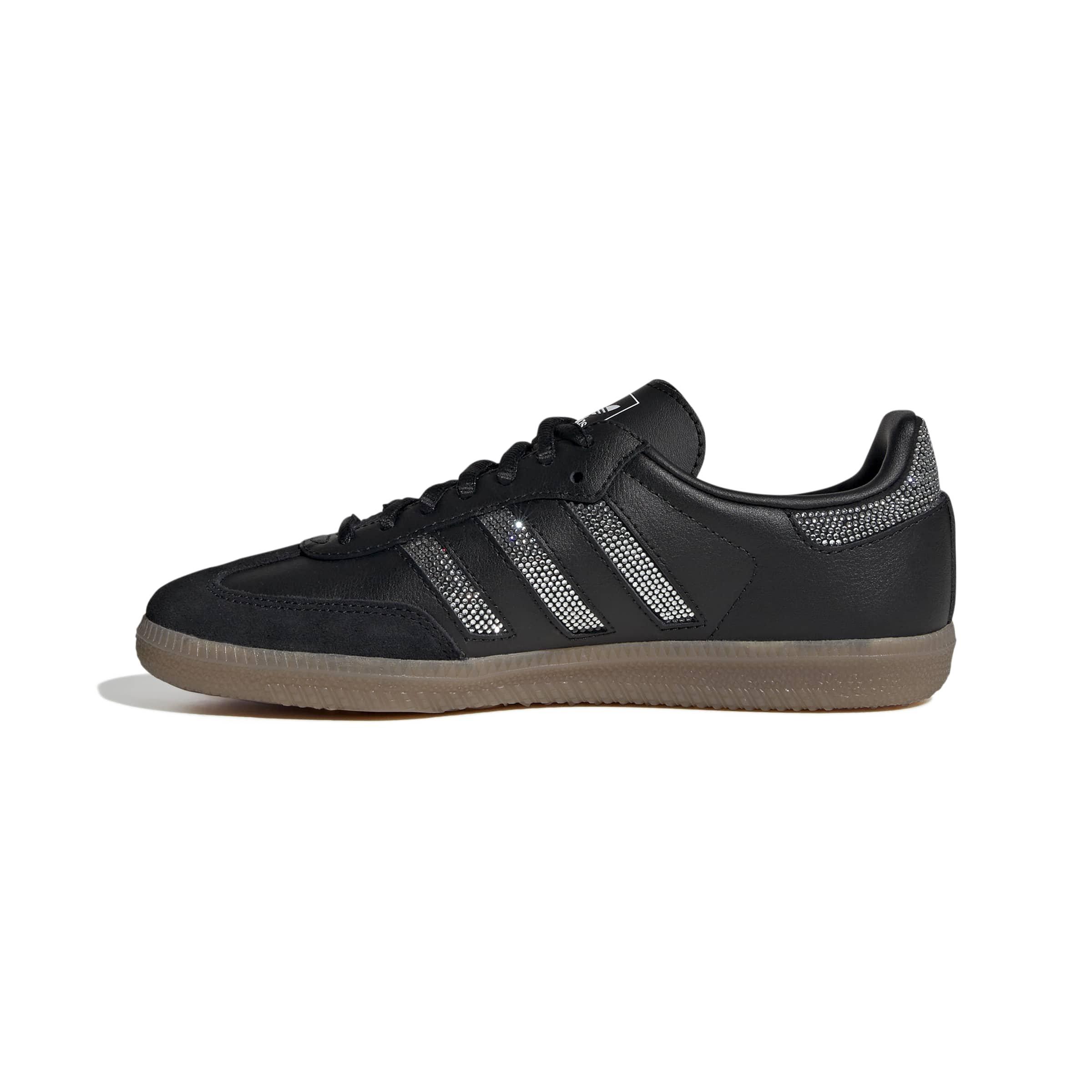 adidas Originals Samba OG Grade School Girls' "Black Rhinestone" Shoe