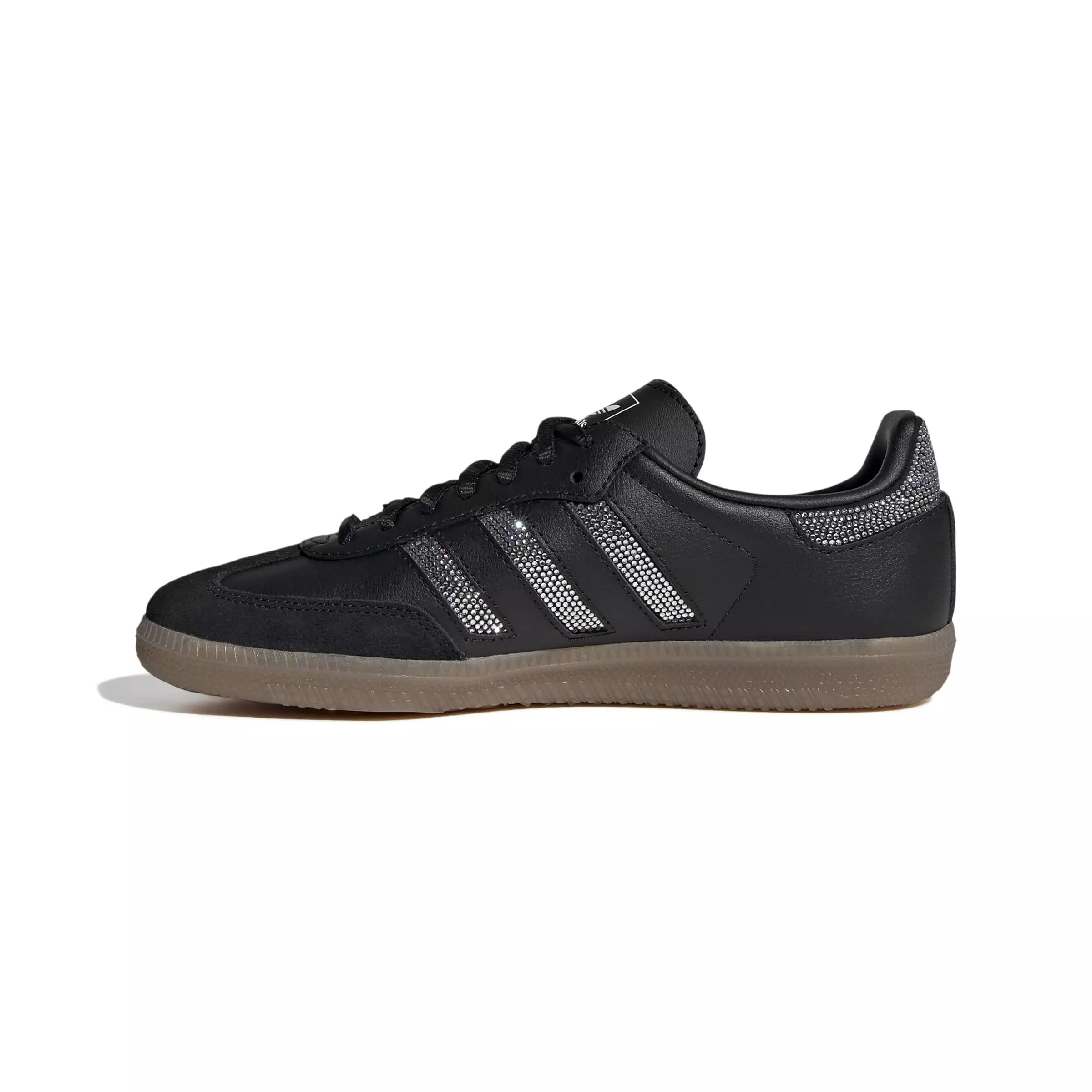 adidas Originals Samba OG "Black Rhinestone" Grade School Girls' Shoe - BLACK