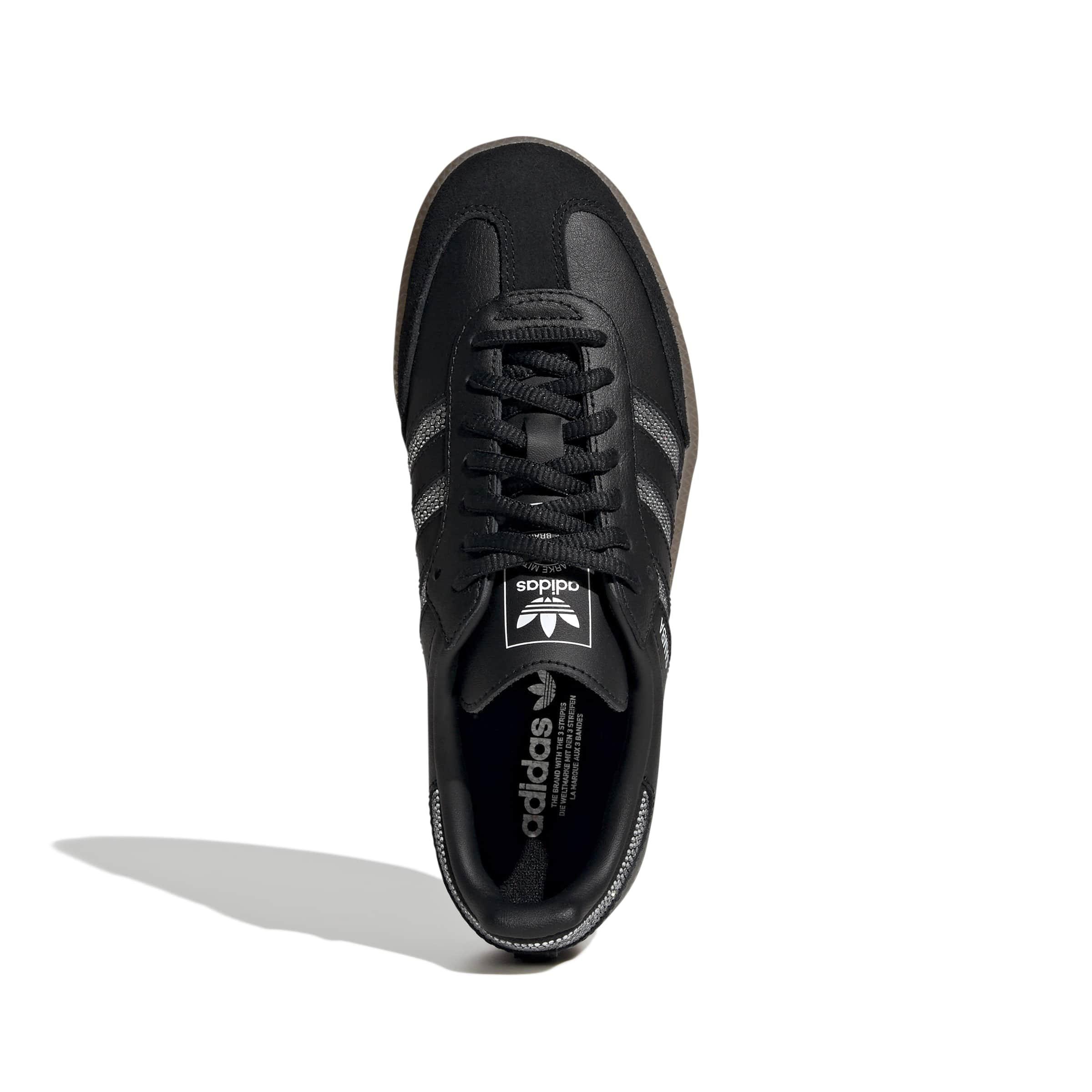 adidas Originals Samba OG Grade School Girls' "Black Rhinestone" Shoe