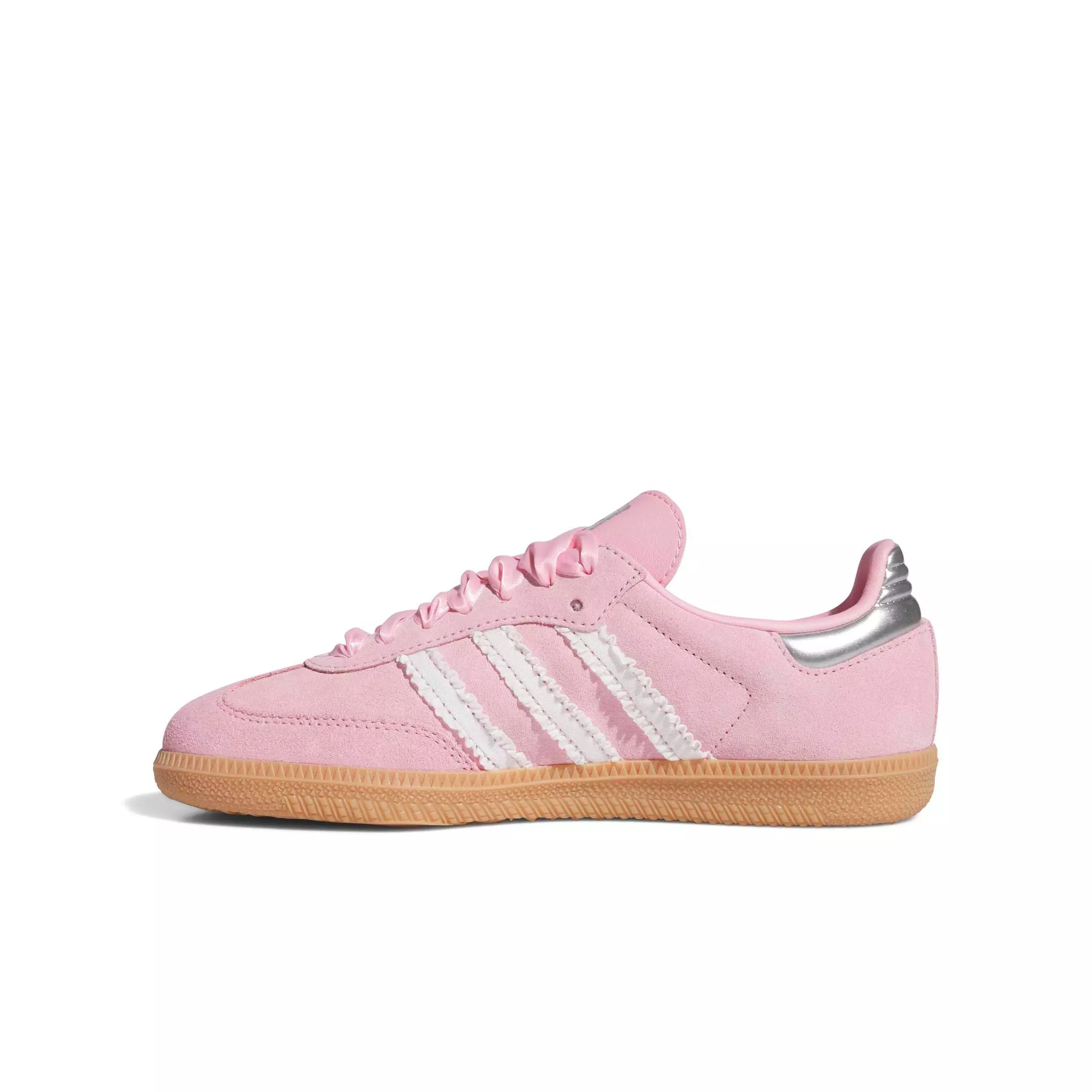 adidas Originals Samba OG "Pink Ribbon" Grade School Girls' Shoe - PINK