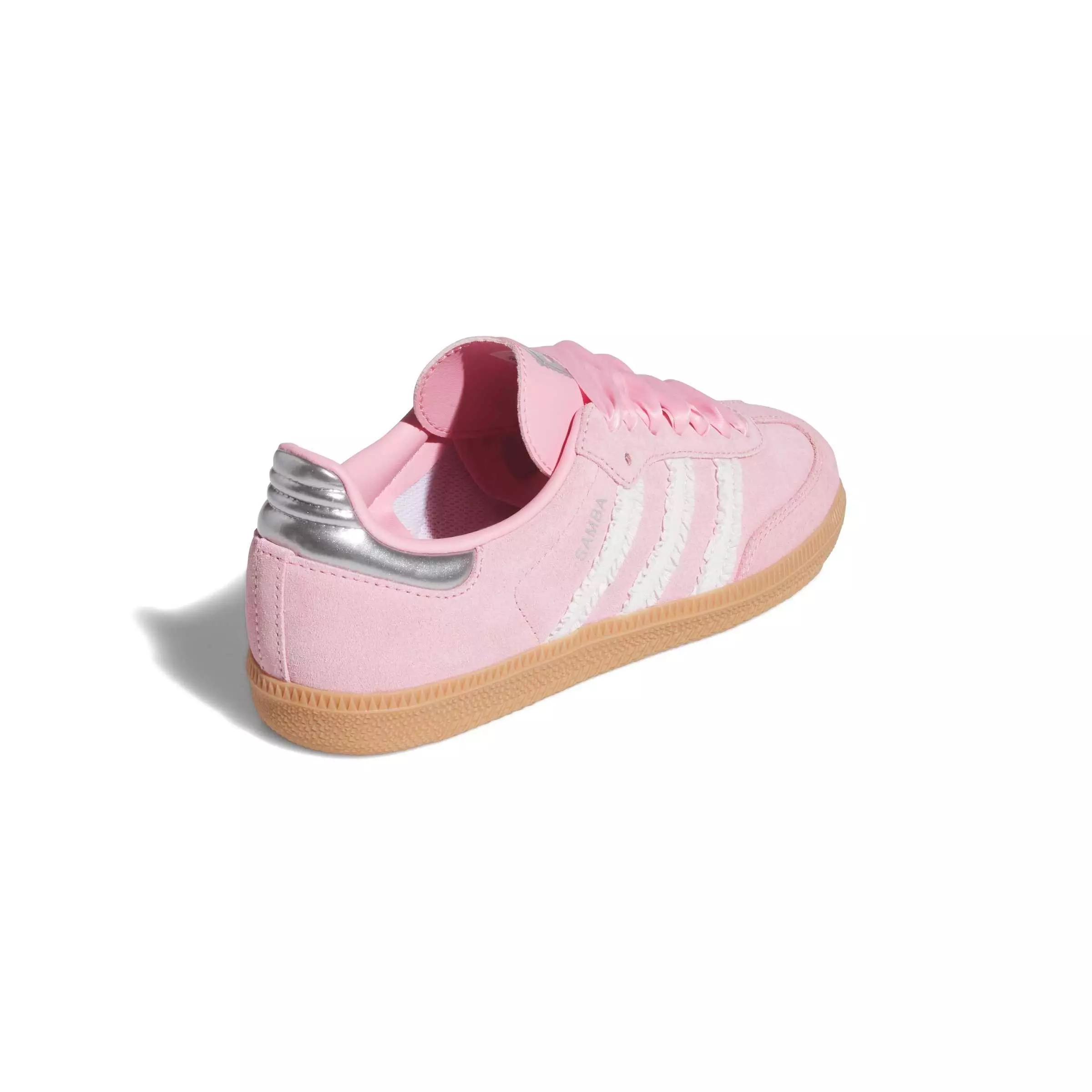 adidas Originals Samba OG "Pink Ribbon" Grade School Girls' Shoe - PINK
