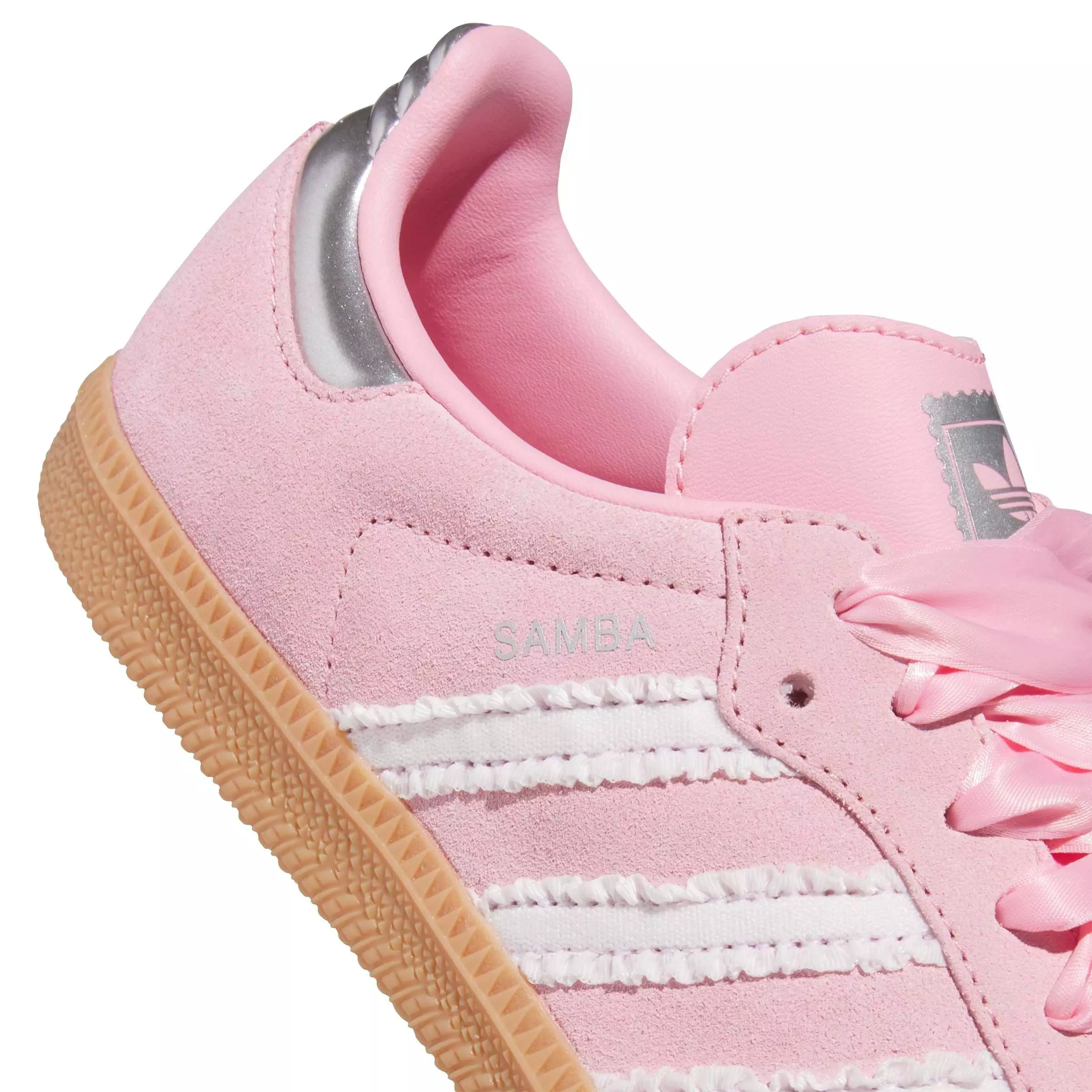 adidas Originals Samba OG "Pink Ribbon" Grade School Girls' Shoe - PINK