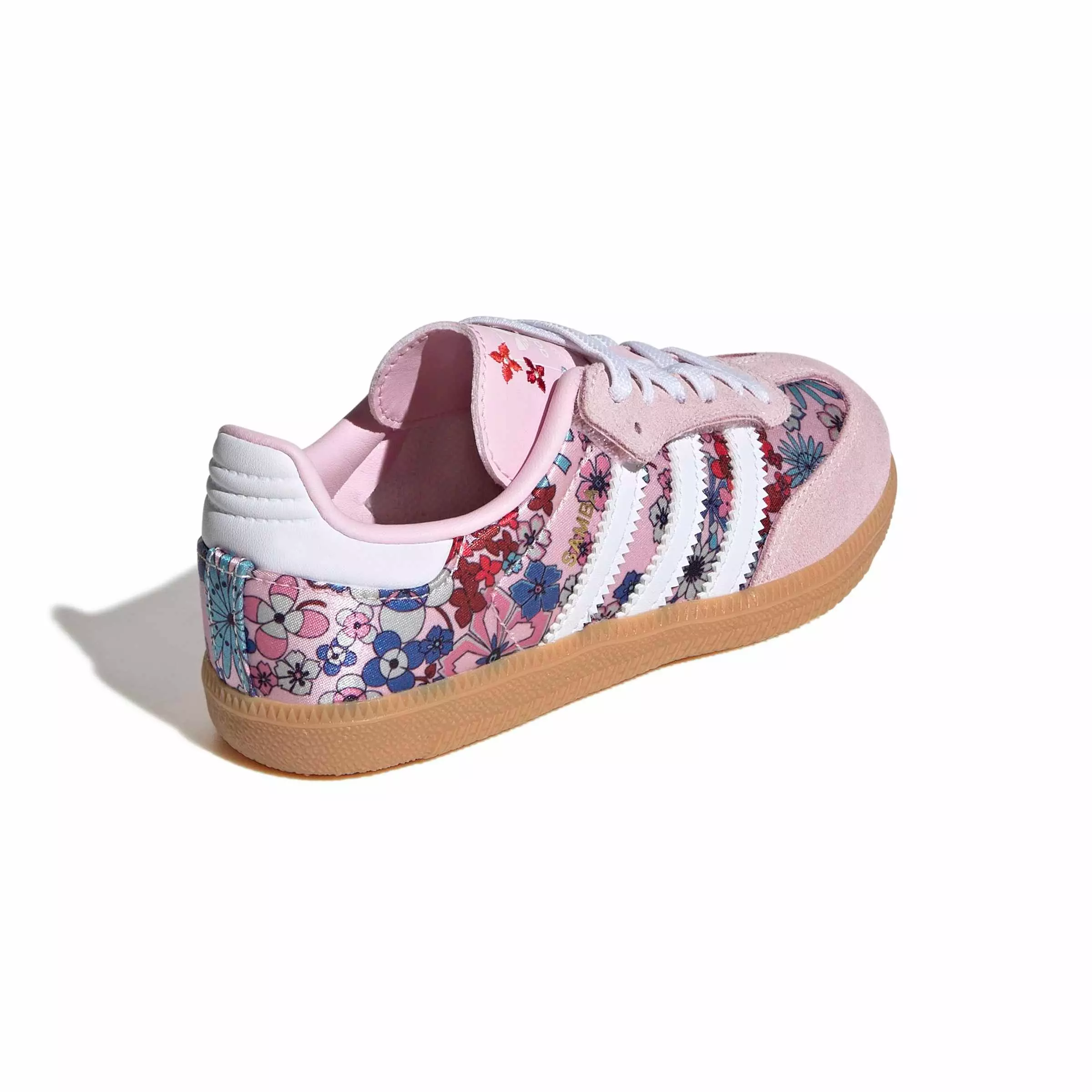 adidas Originals Samba OG Liberty London "Clear Pink" Preschool Girls' Shoe - MULTI-COLOR