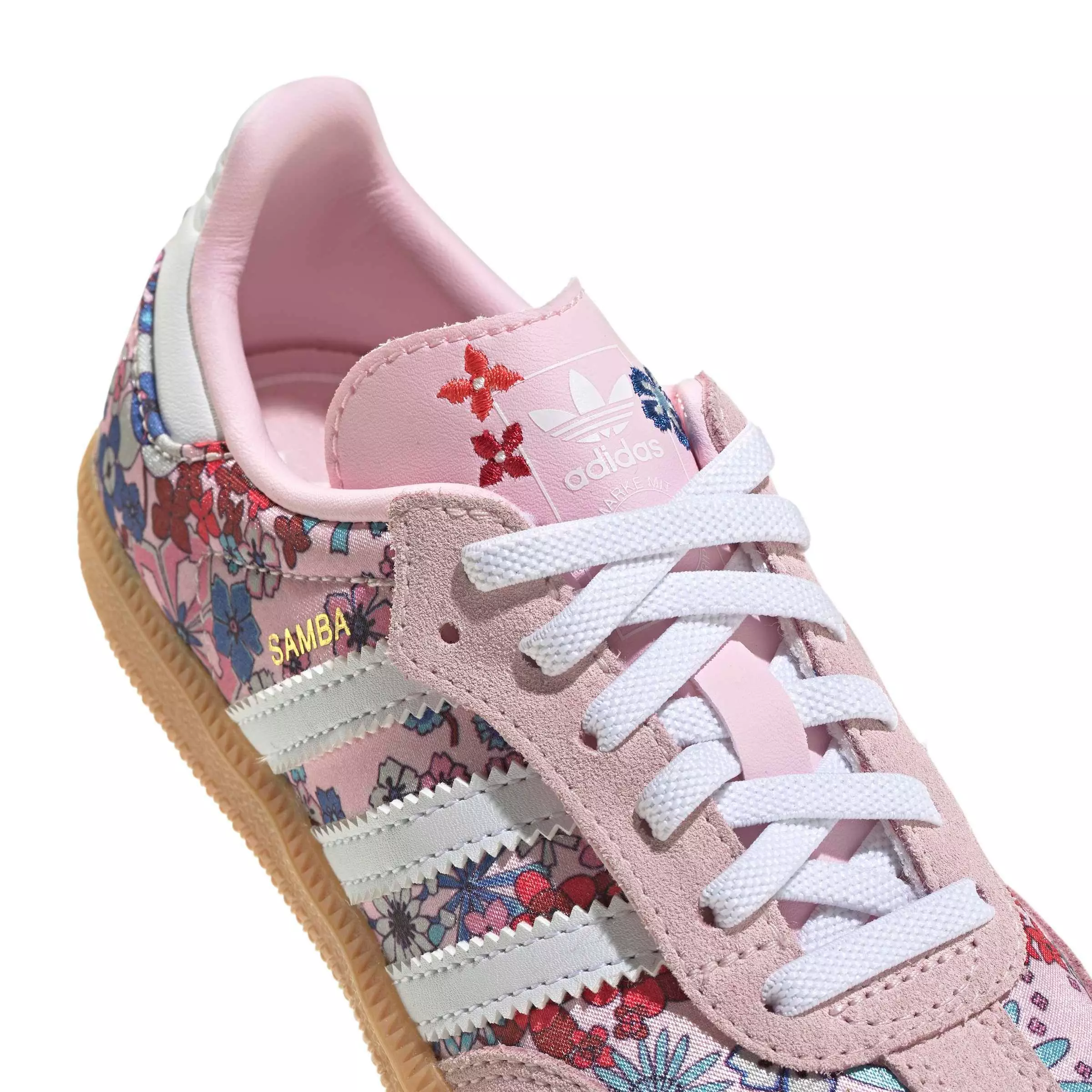 adidas Originals Samba OG Liberty London "Clear Pink" Preschool Girls' Shoe - MULTI-COLOR