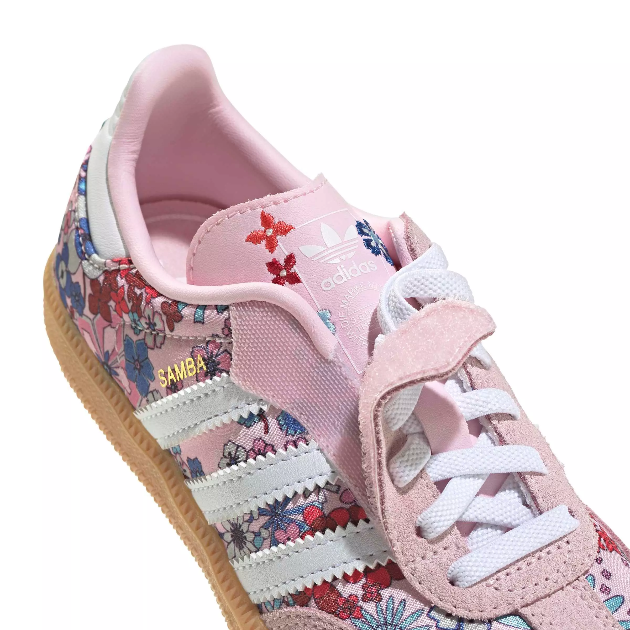 adidas Originals Samba OG Liberty London "Clear Pink" Preschool Girls' Shoe - MULTI-COLOR