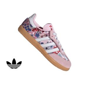 adidas Originals Samba OG Liberty London "Clear Pink" Preschool Girls' Shoe