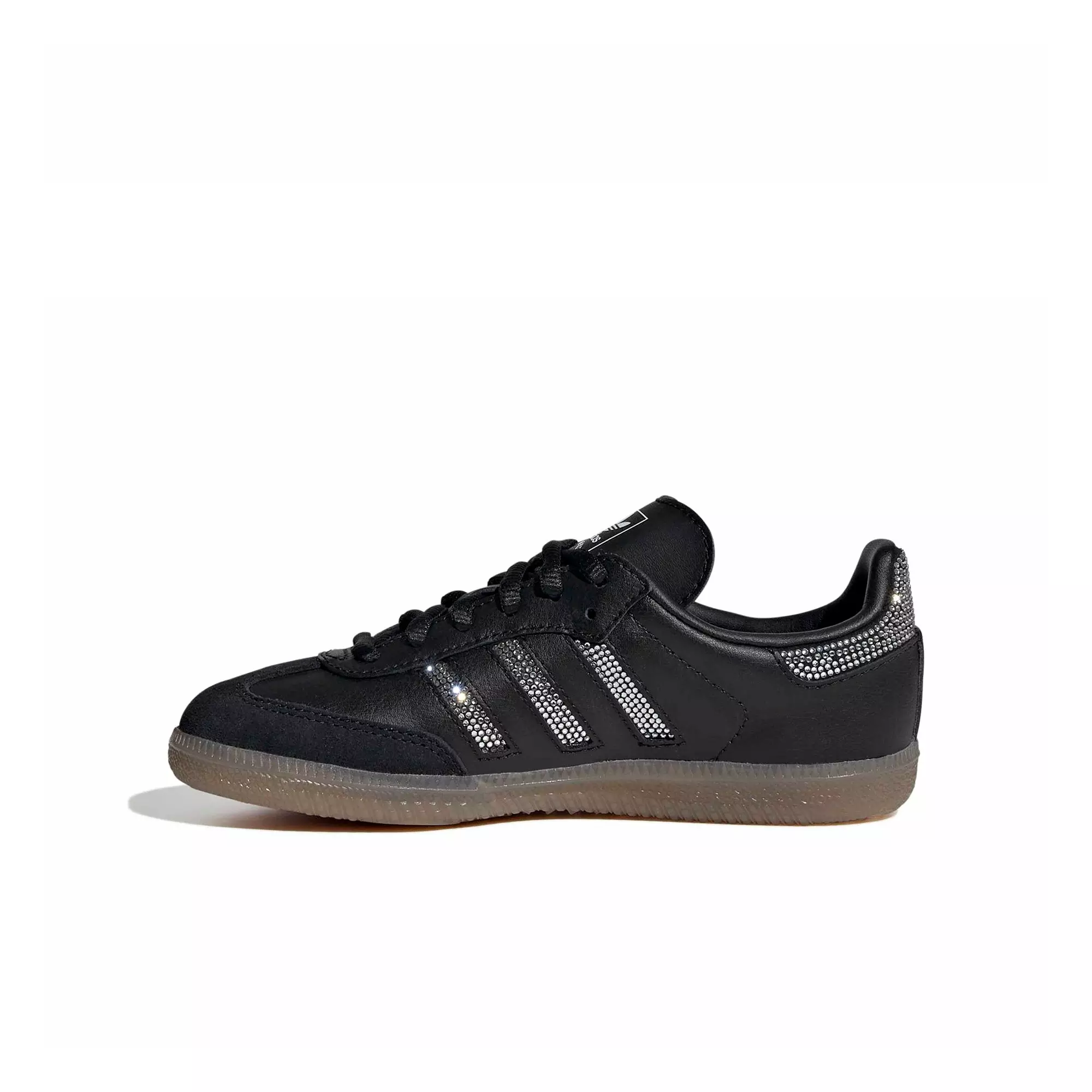 adidas Originals Samba OG "Black Rhinestone" Preschool Girls' Shoe - BLACK