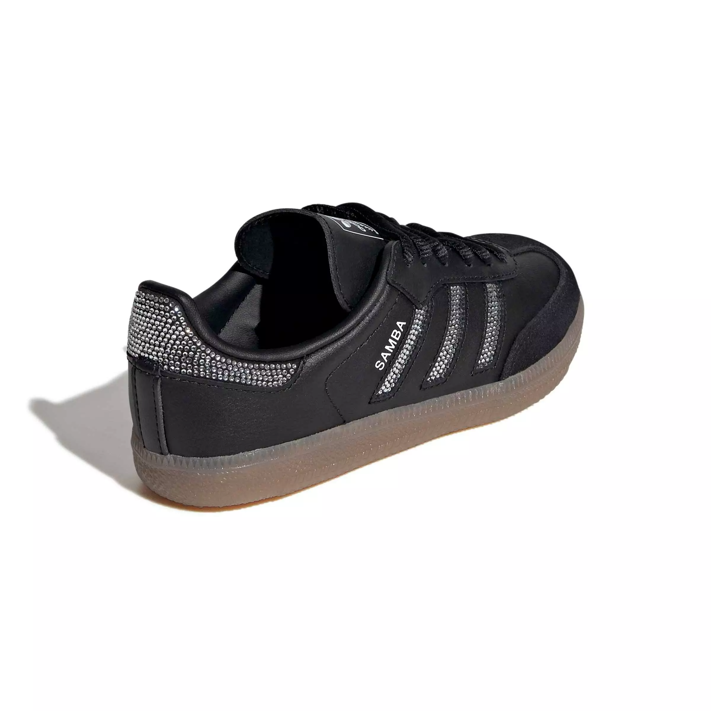 adidas Originals Samba OG "Black Rhinestone" Preschool Girls' Shoe - BLACK