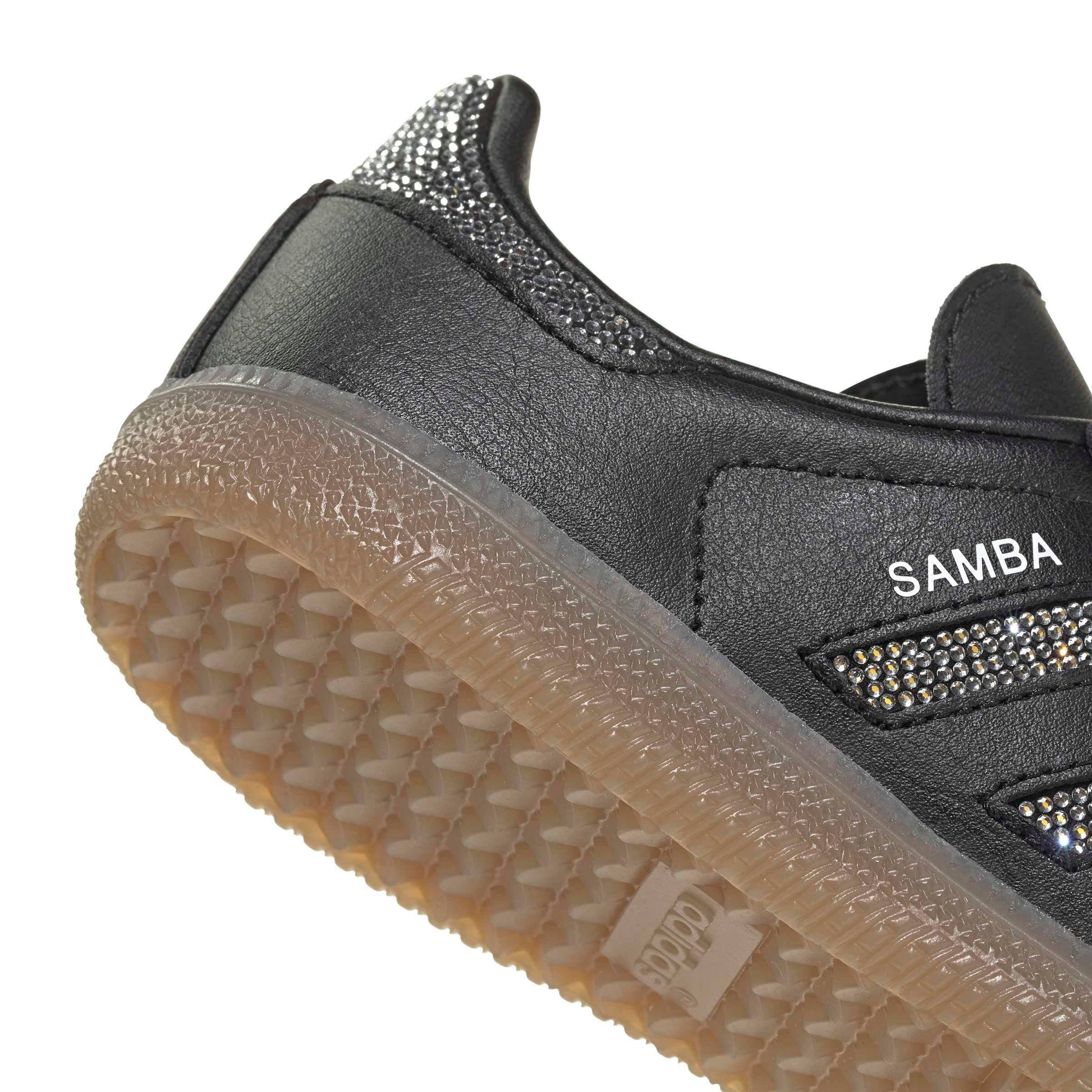 adidas Originals Samba OG "Black Rhinestone" Preschool Girls' Shoe - BLACK Thumbnail View 7