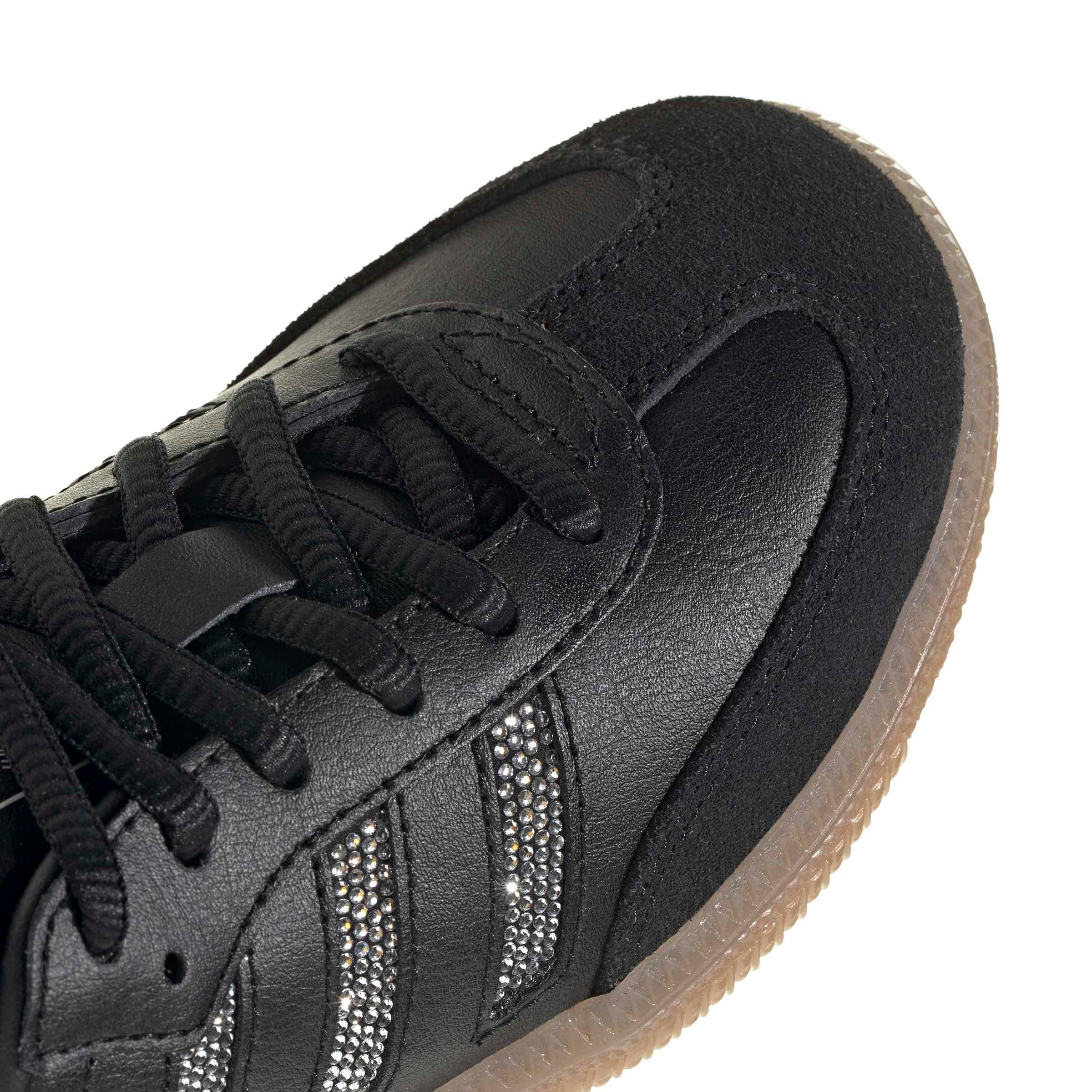 adidas Originals Samba OG "Black Rhinestone" Preschool Girls' Shoe - BLACK Thumbnail View 8