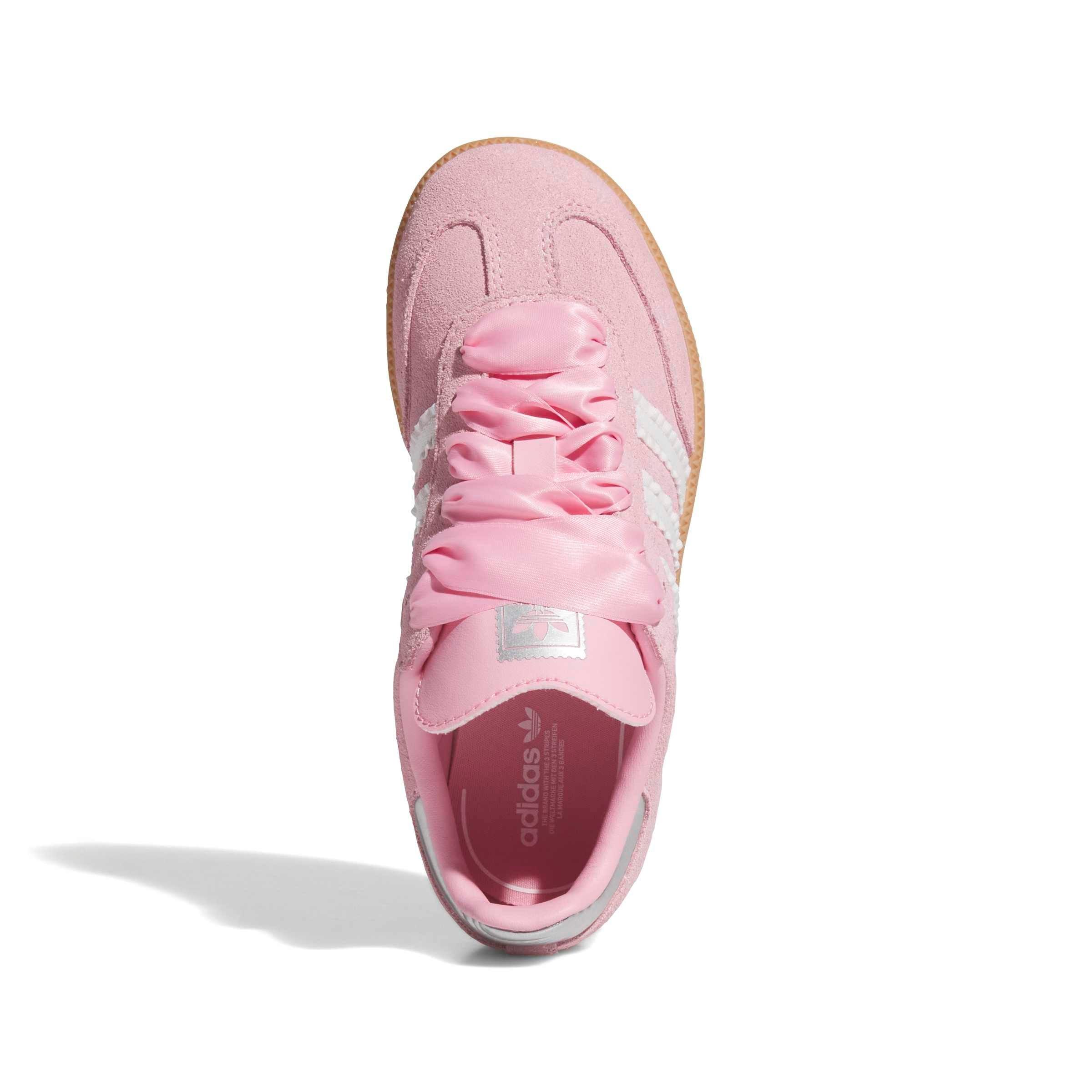 adidas Originals Samba OG "Pink Ribbon" Preschool Girls' Shoe - PINK Thumbnail View 3
