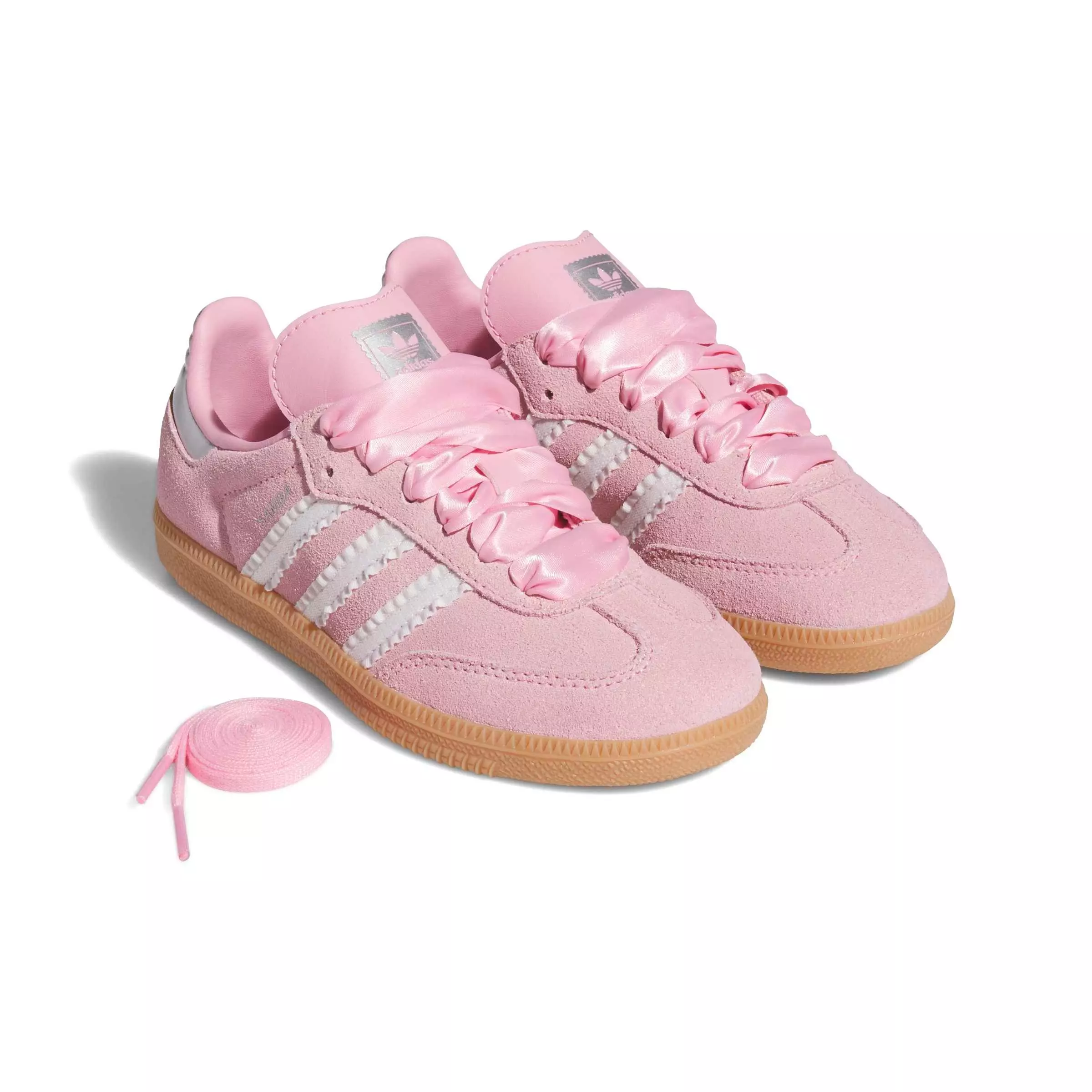 adidas Originals Samba OG "Pink Ribbon" Preschool Girls' Shoe - PINK