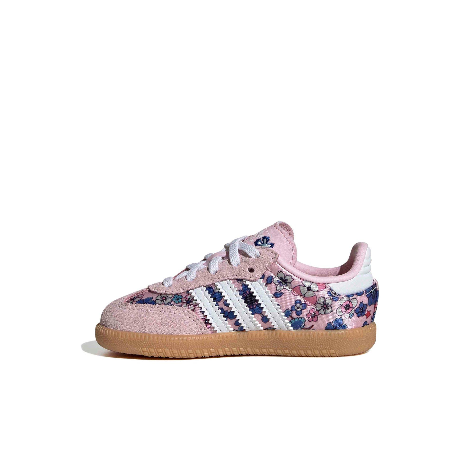 adidas Originals Samba OG Liberty London "Clear Pink" Toddler Girls' Shoe - MULTI-COLOR Thumbnail View 3