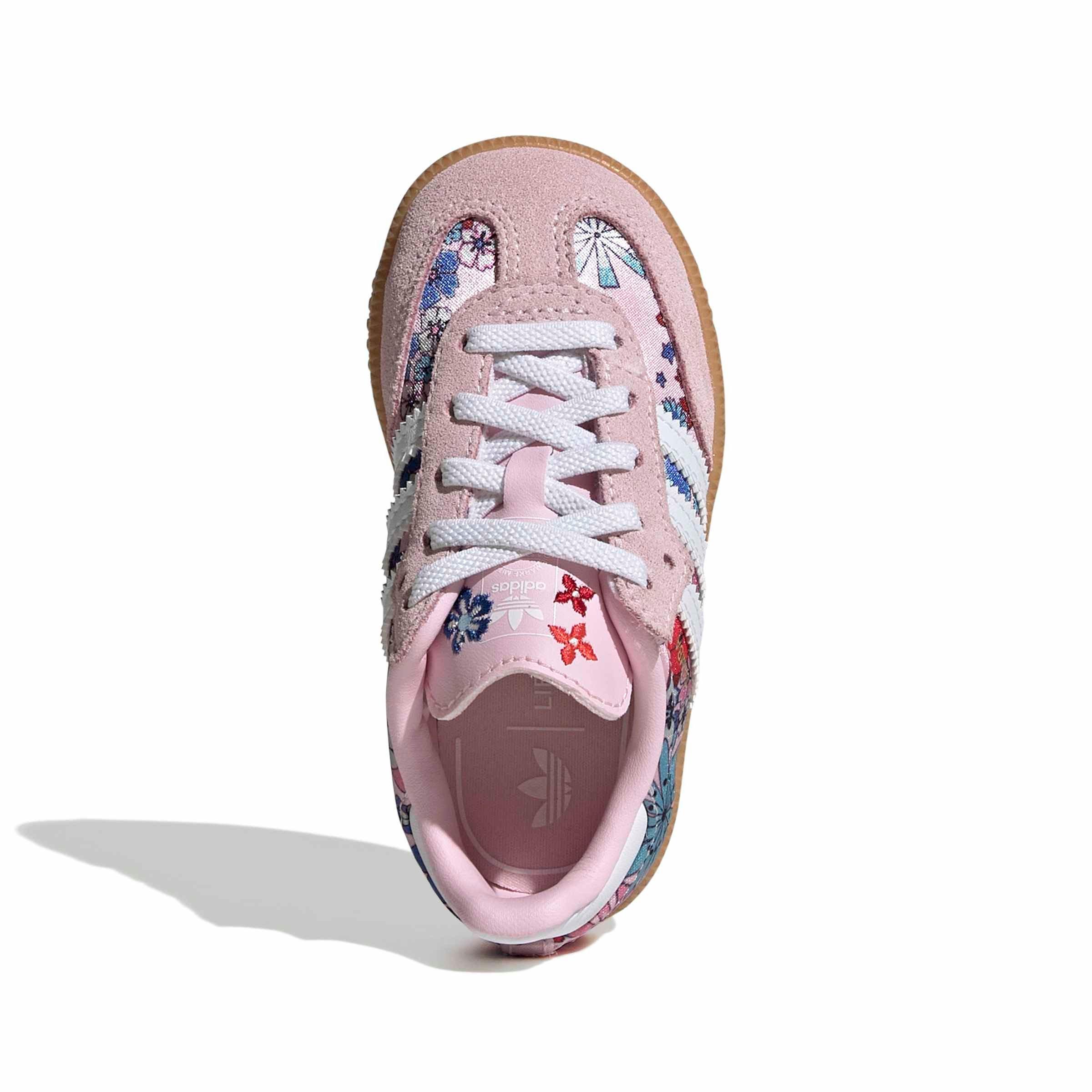 adidas Originals Samba OG Liberty London "Clear Pink" Toddler Girls' Shoe - MULTI-COLOR Thumbnail View 4