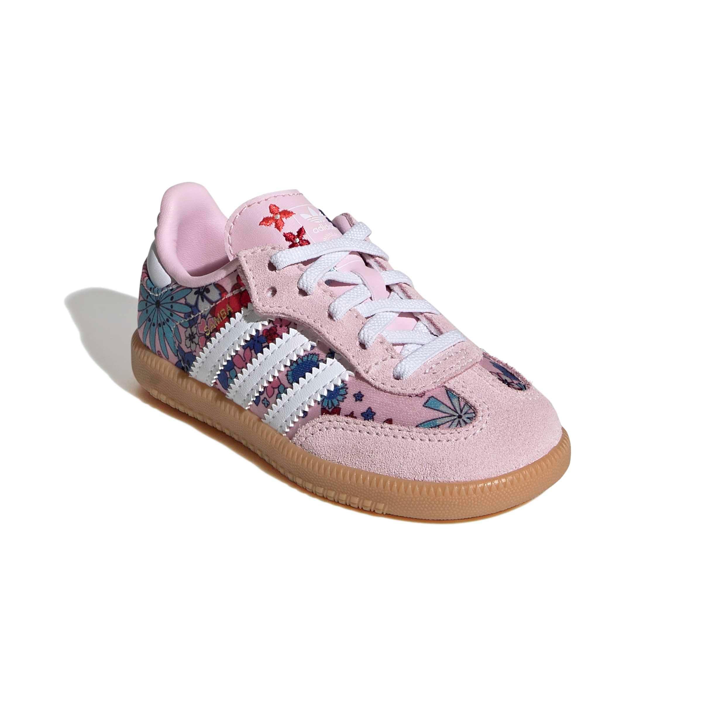 adidas Originals Samba OG Liberty London "Clear Pink" Toddler Girls' Shoe - MULTI-COLOR Thumbnail View 6