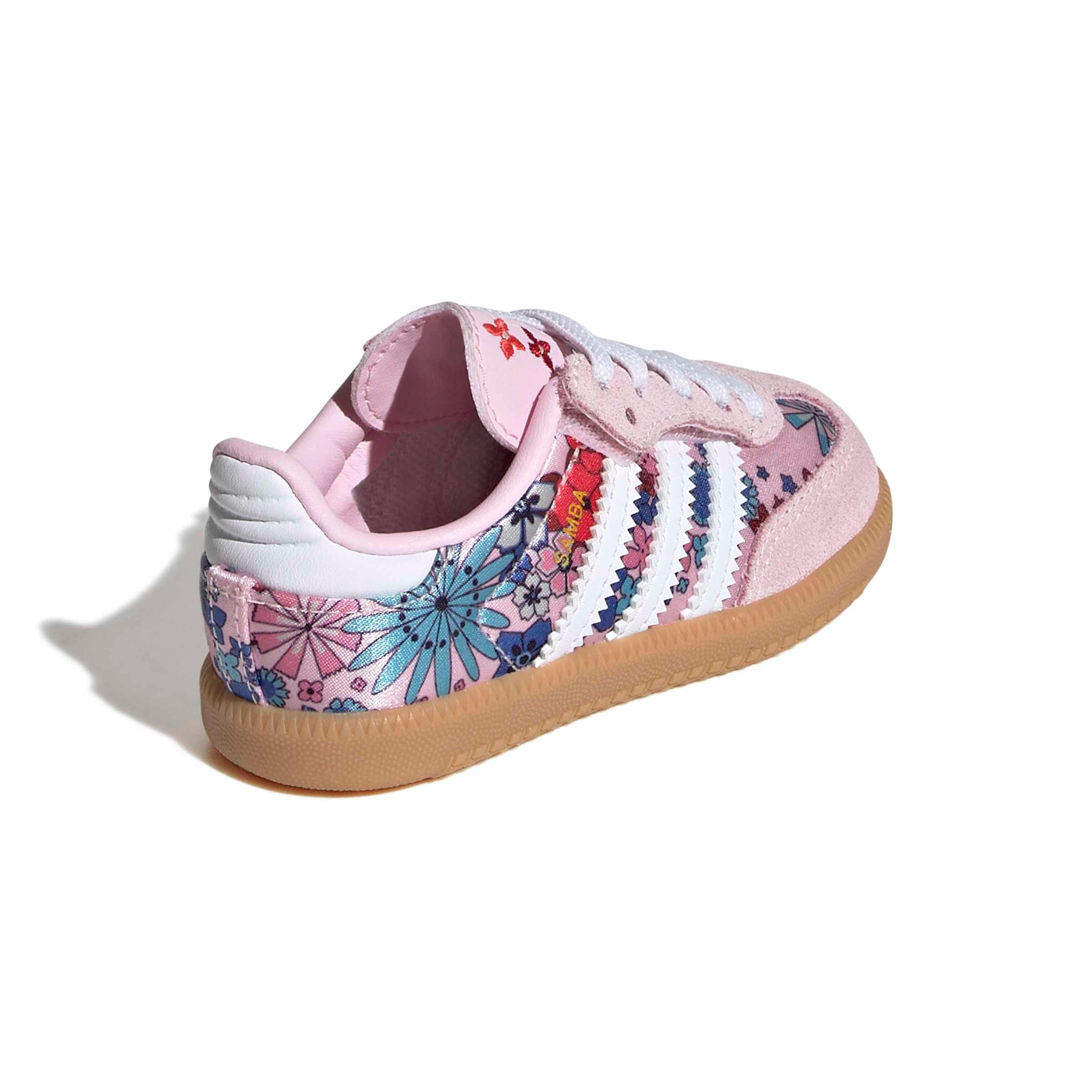 adidas Originals Samba OG Liberty London "Clear Pink" Toddler Girls' Shoe - MULTI-COLOR Thumbnail View 7