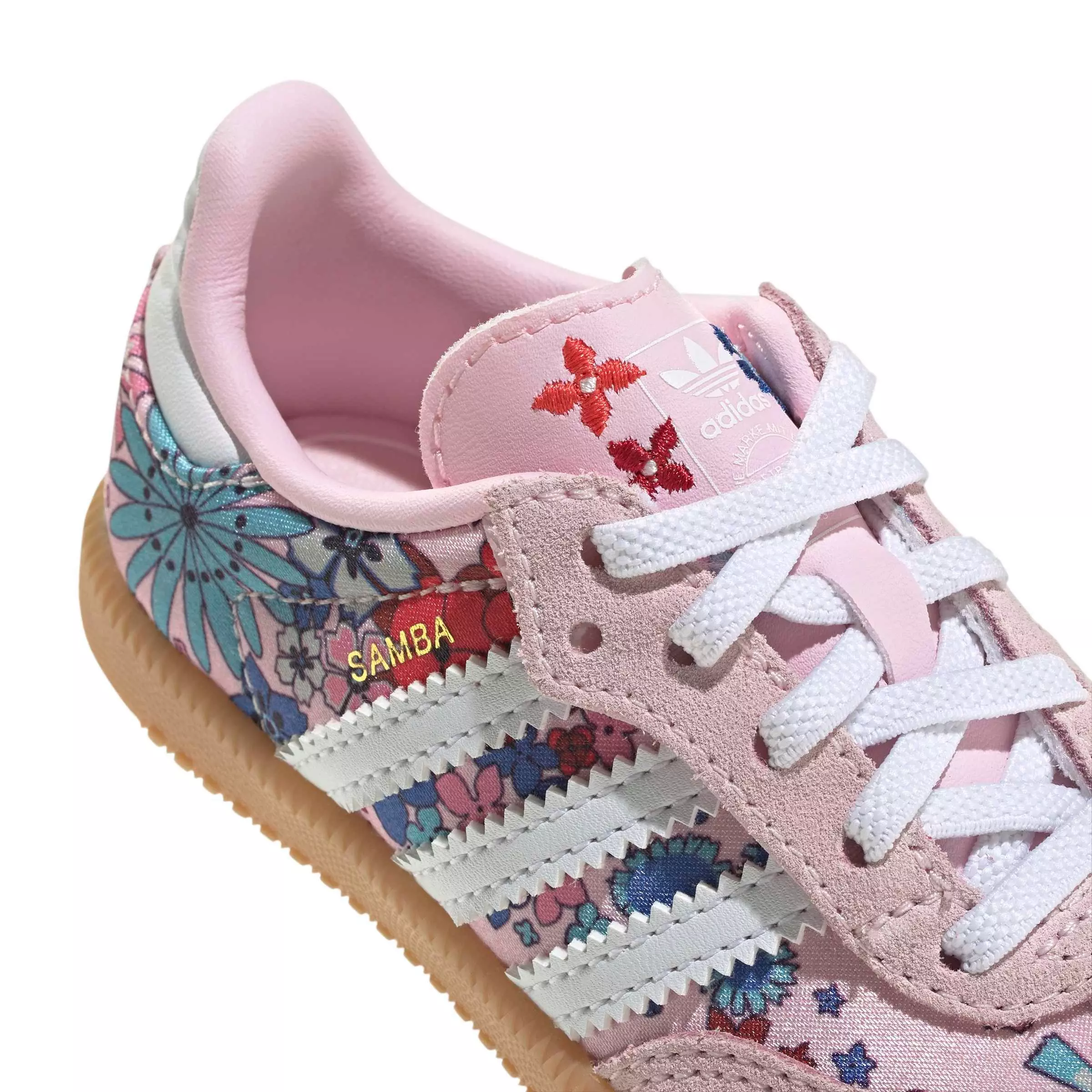adidas Originals Samba OG Liberty London "Clear Pink" Toddler Girls' Shoe - MULTI-COLOR