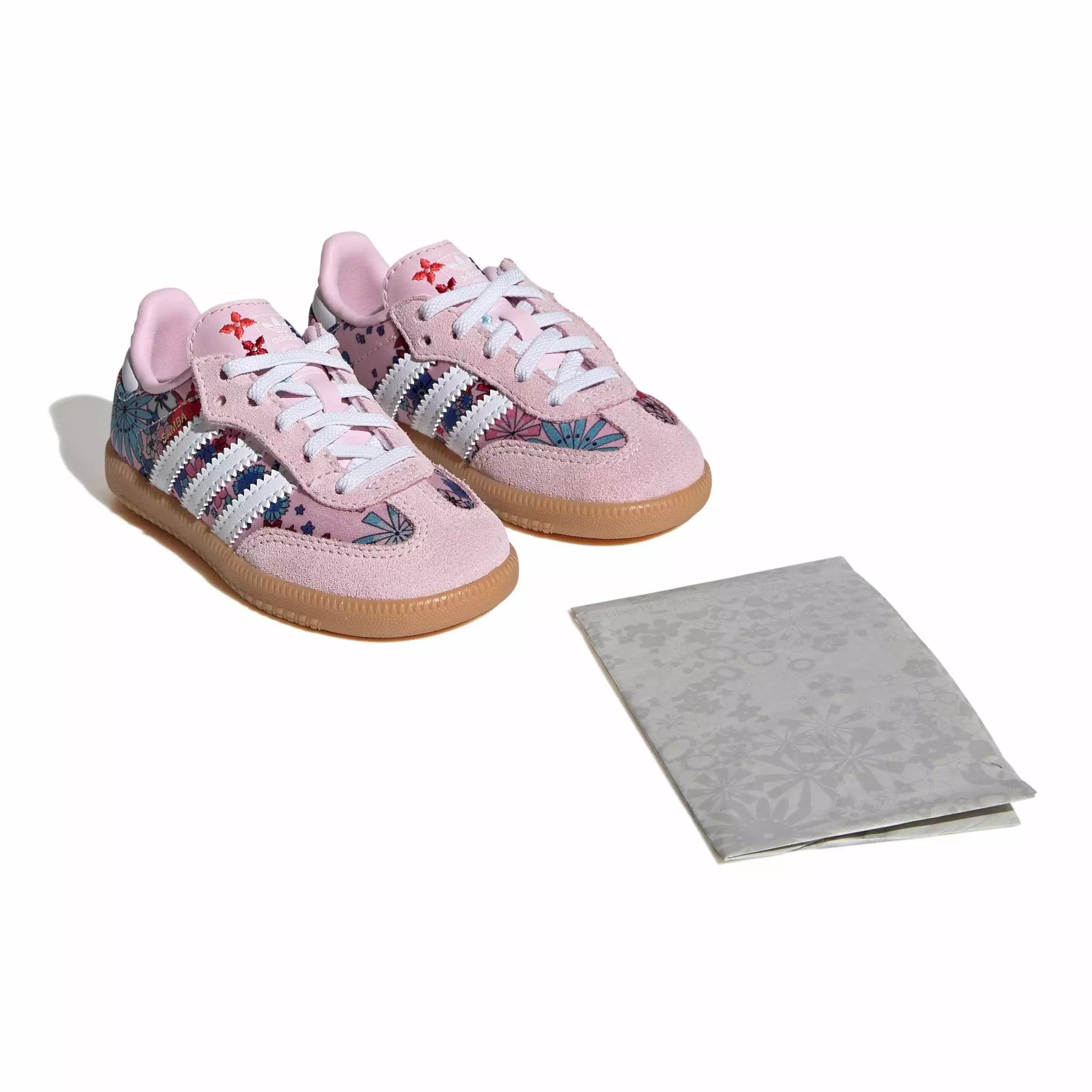 adidas Originals Samba OG Liberty London "Clear Pink" Toddler Girls' Shoe - MULTI-COLOR