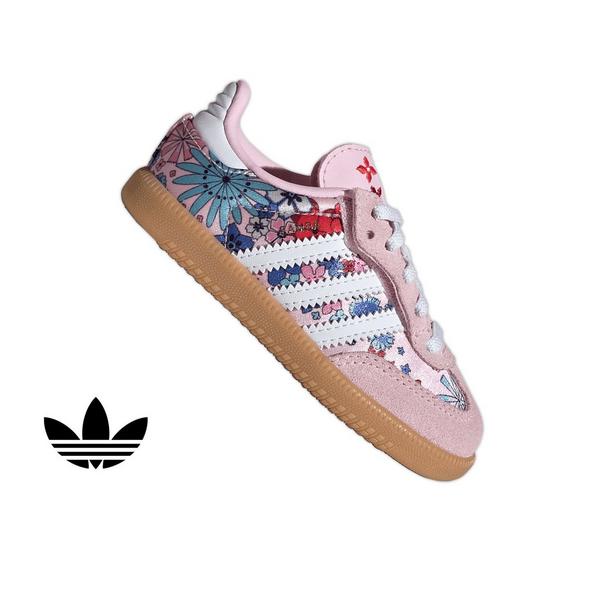 adidas Originals Samba OG Liberty London "Clear Pink" Toddler Girls' Shoe