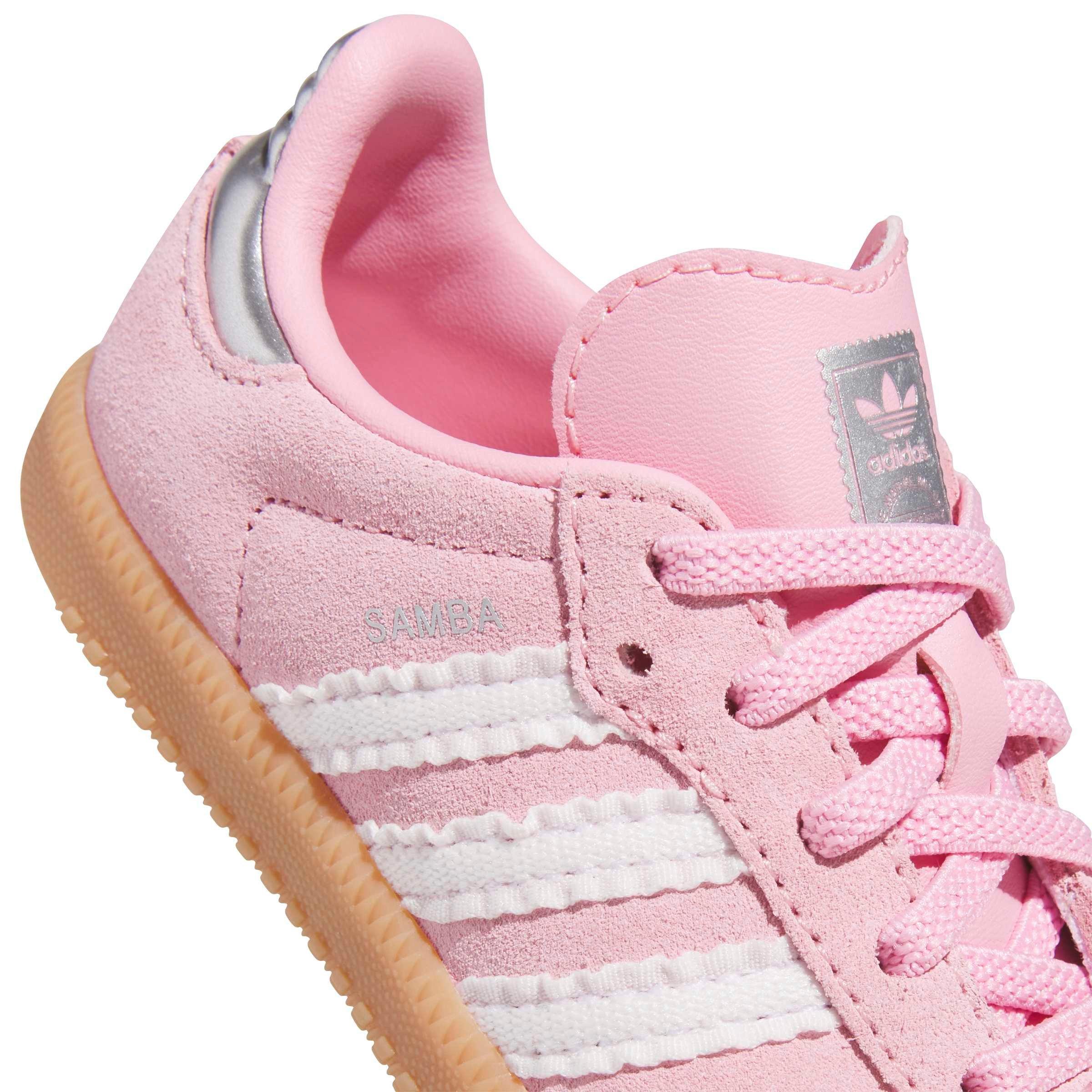 adidas Originals Samba OG "Pink Ribbon" Toddler Girls' Shoe - PINK Thumbnail View 7