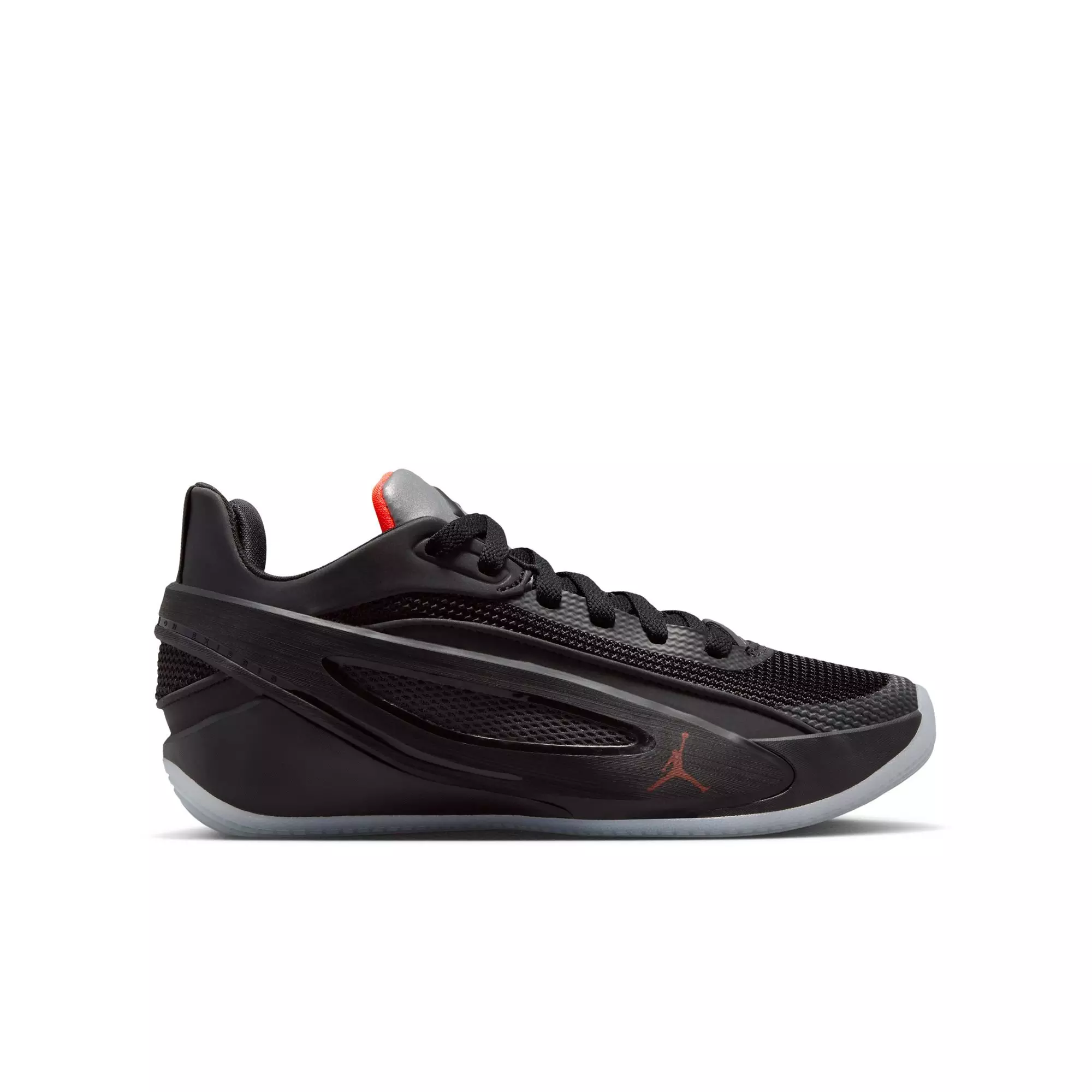 Jordan Luka 5 "Black Metallic" Grade School Kids' Basketball Shoe - BLACK/CRIMSON