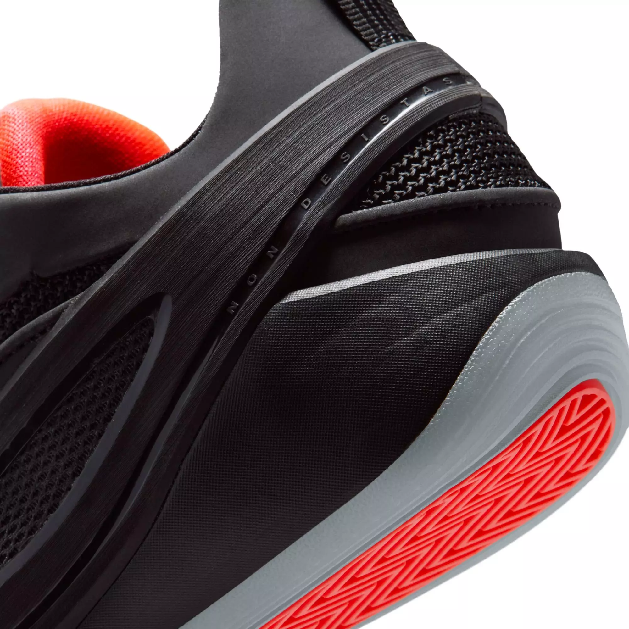 Jordan Luka 5 "Black Metallic" Grade School Kids' Basketball Shoe - BLACK/CRIMSON