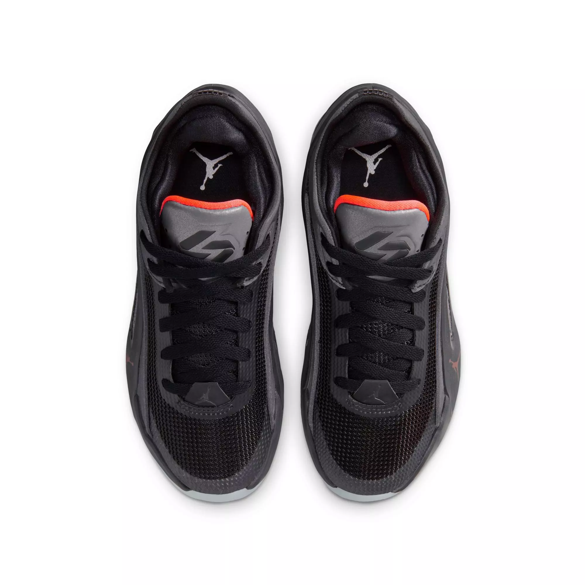 Jordan Luka 5 "Black Metallic" Grade School Kids' Basketball Shoe - BLACK/CRIMSON