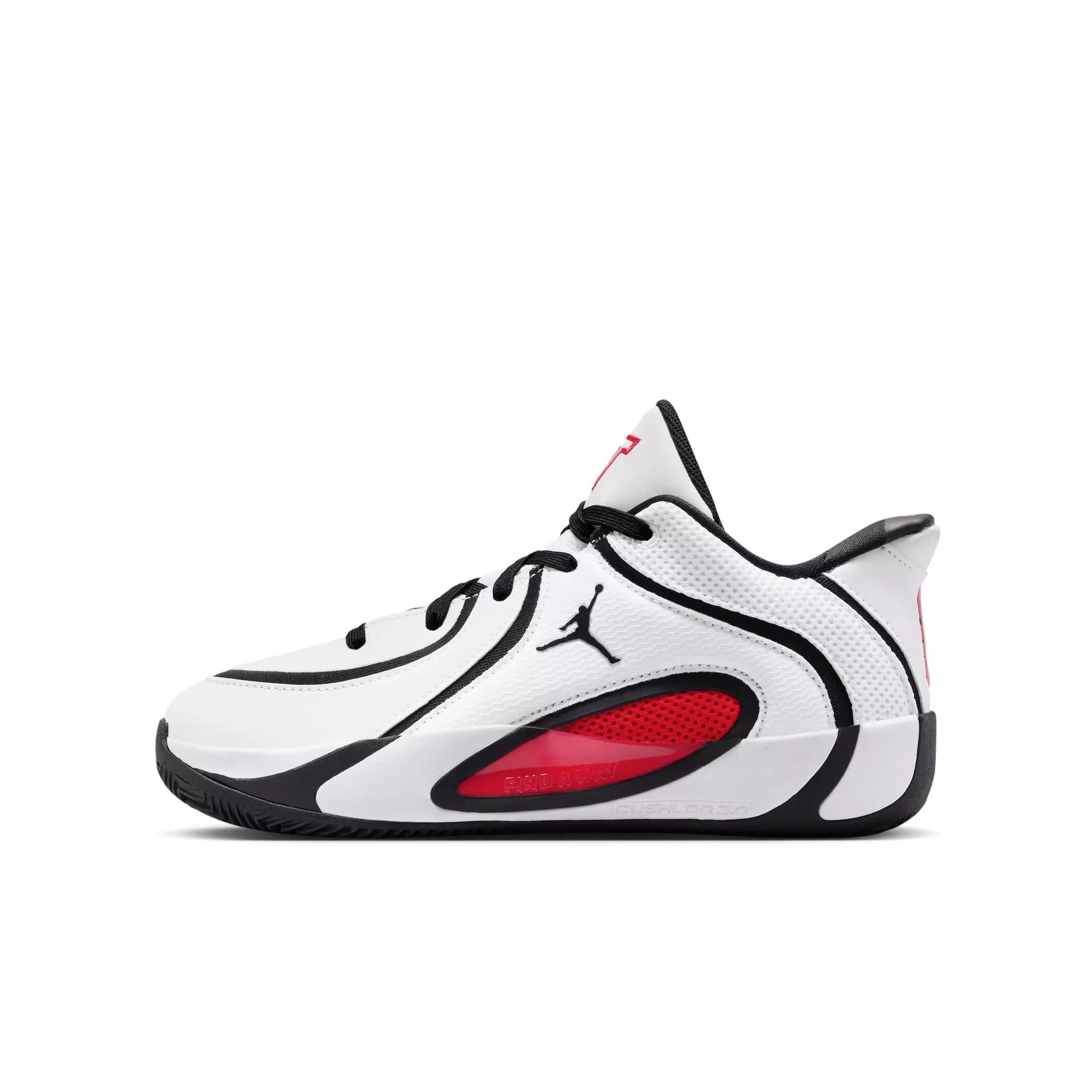 Jordan Tatum 4 "Chicago" Grade School Kids' Basketball Shoe - WHITE/UNIVERSITY RED/BLACK