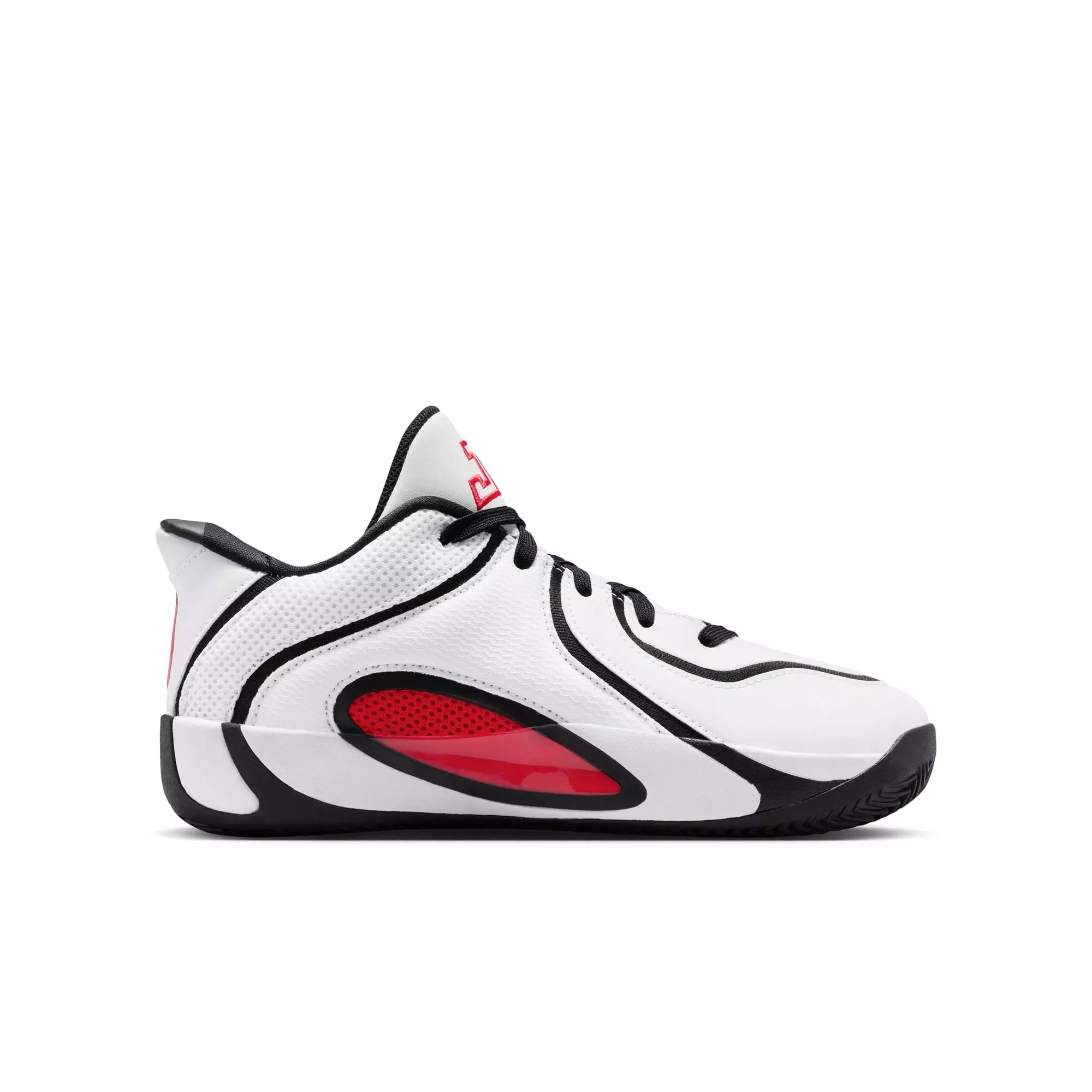 Jordan Tatum 4 "Chicago" Grade School Kids' Basketball Shoe - WHITE/UNIVERSITY RED/BLACK