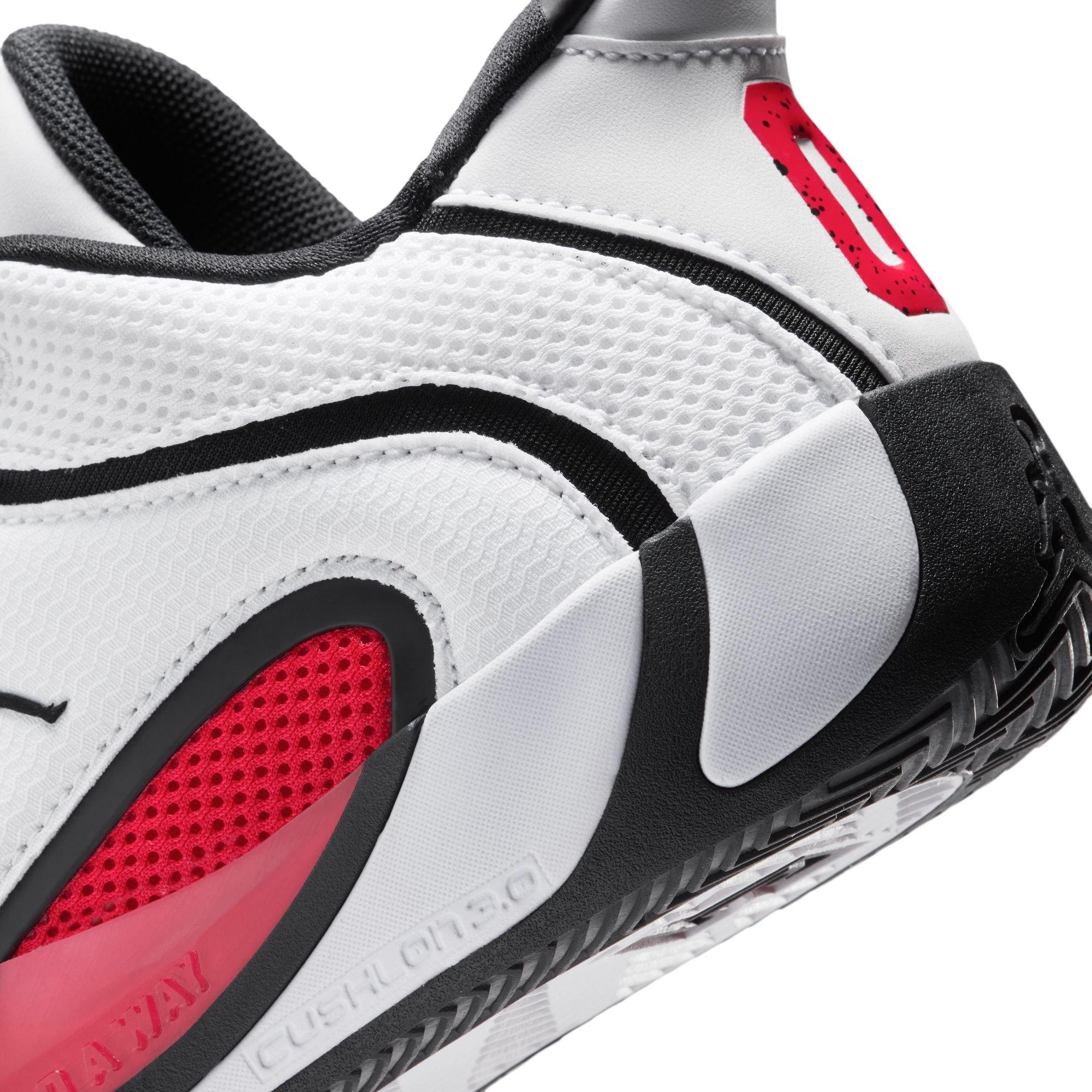 Jordan Tatum 4 "Chicago" Grade School Kids' Basketball Shoe - WHITE/UNIVERSITY RED/BLACK Thumbnail View 6