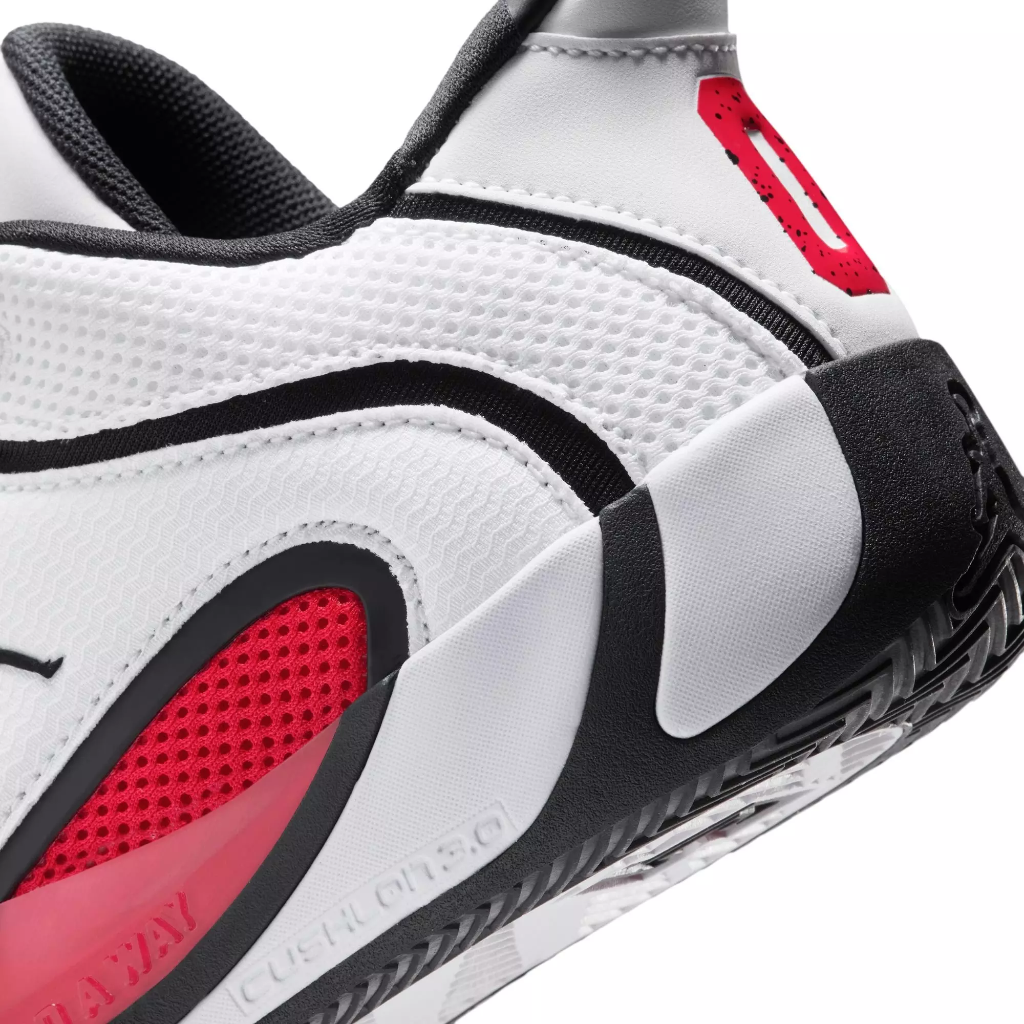 Jordan Tatum 4 "Chicago" Grade School Kids' Basketball Shoe - WHITE/UNIVERSITY RED/BLACK