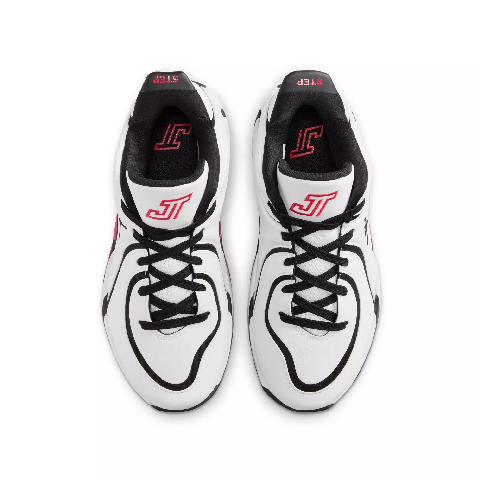 Jordan Tatum 4 "Chicago" Grade School Kids' Basketball Shoe - WHITE/UNIVERSITY RED/BLACK