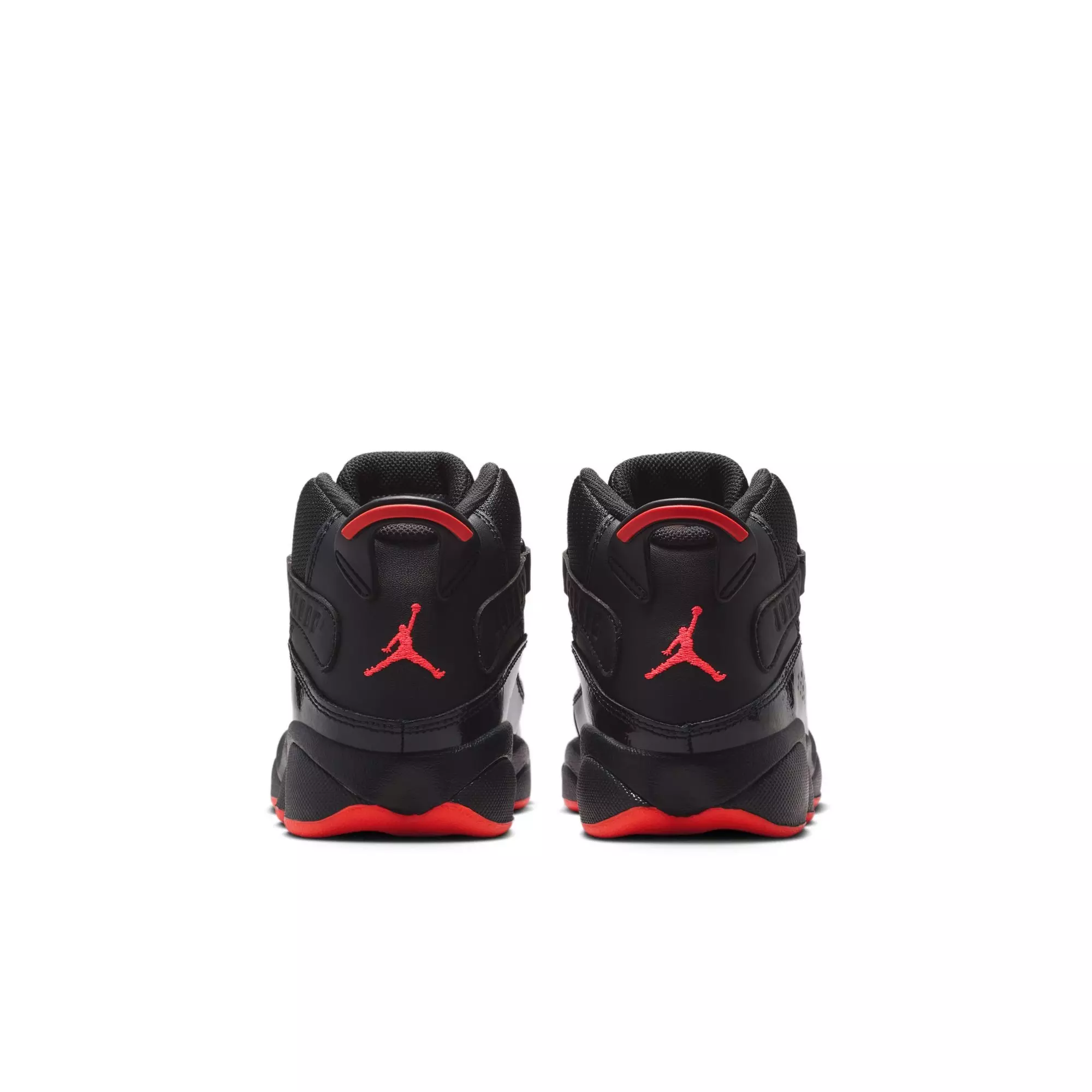 Jordan 6 Rings "Black/Infrared 23" Preschool Boys' Shoe - BLACK/INFRARED