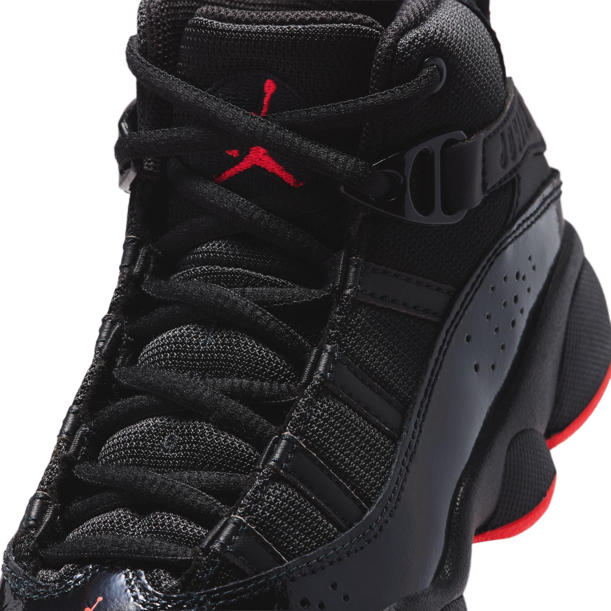 Jordan 6 Rings Preschool Boys' "Black/Infrared 23" Shoe