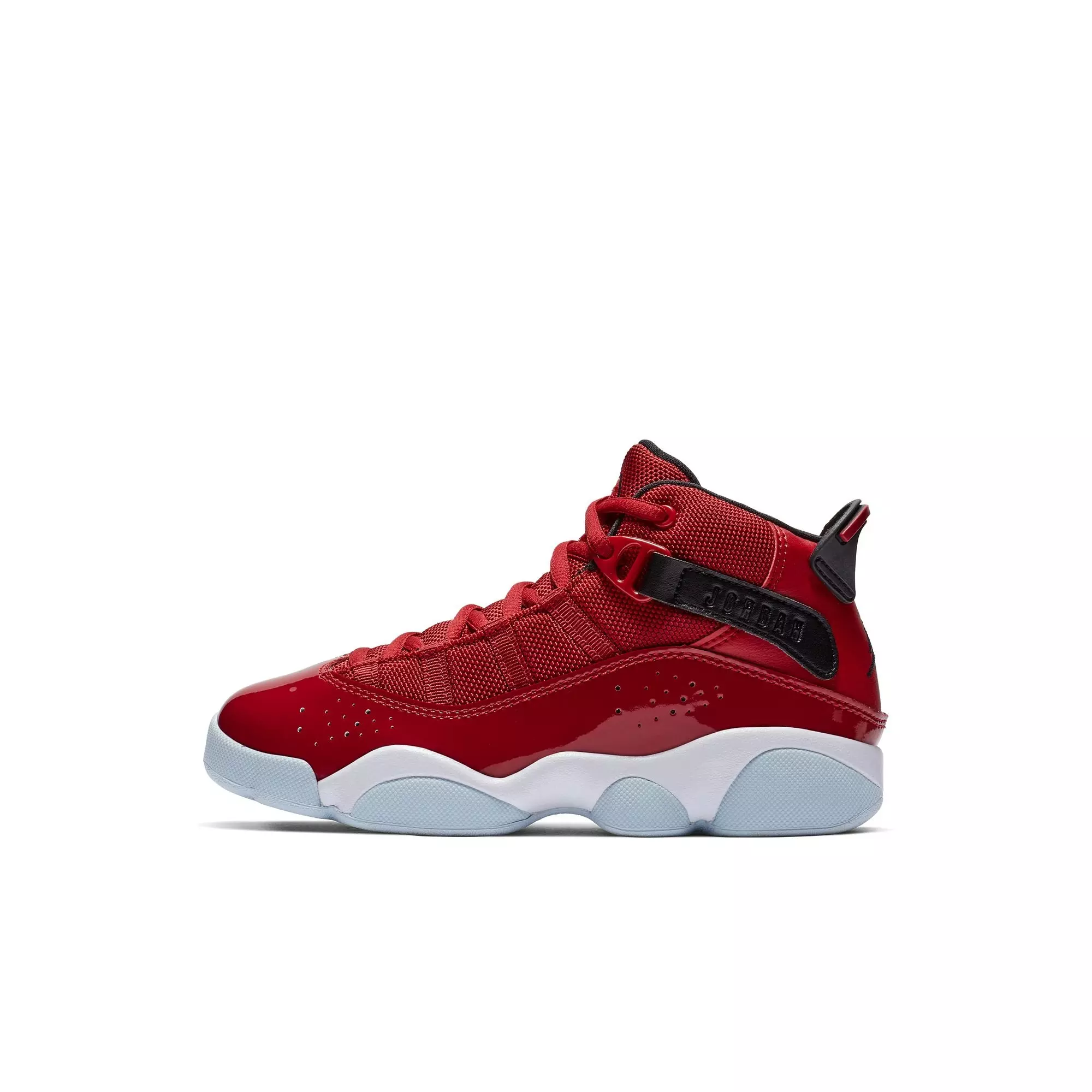 Jordan 6 Rings "Gym Red/Black/White" Preschool Boys' Shoe - RED/BLACK