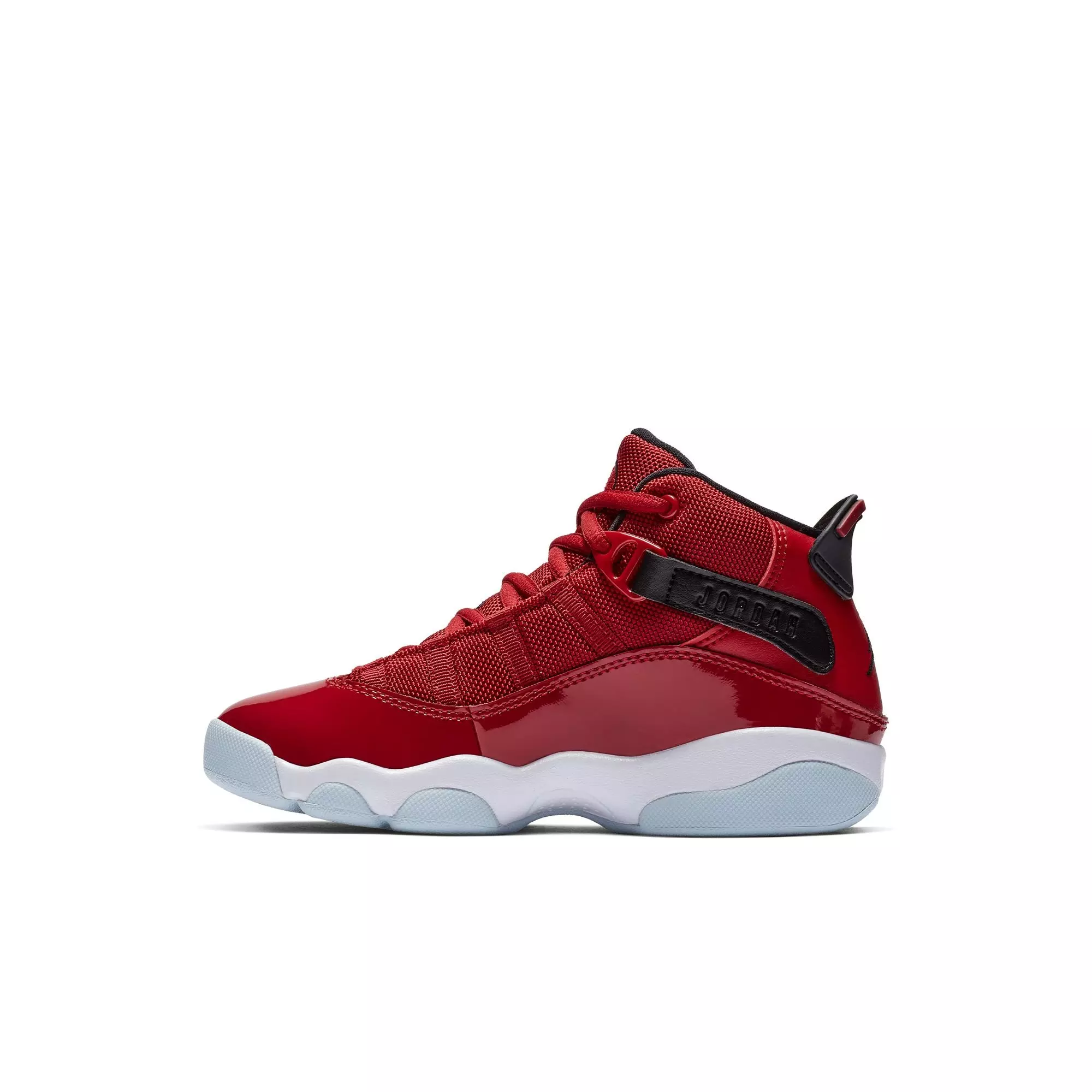 Jordan 6 Rings "Gym Red/Black/White" Preschool Boys' Shoe - RED/BLACK