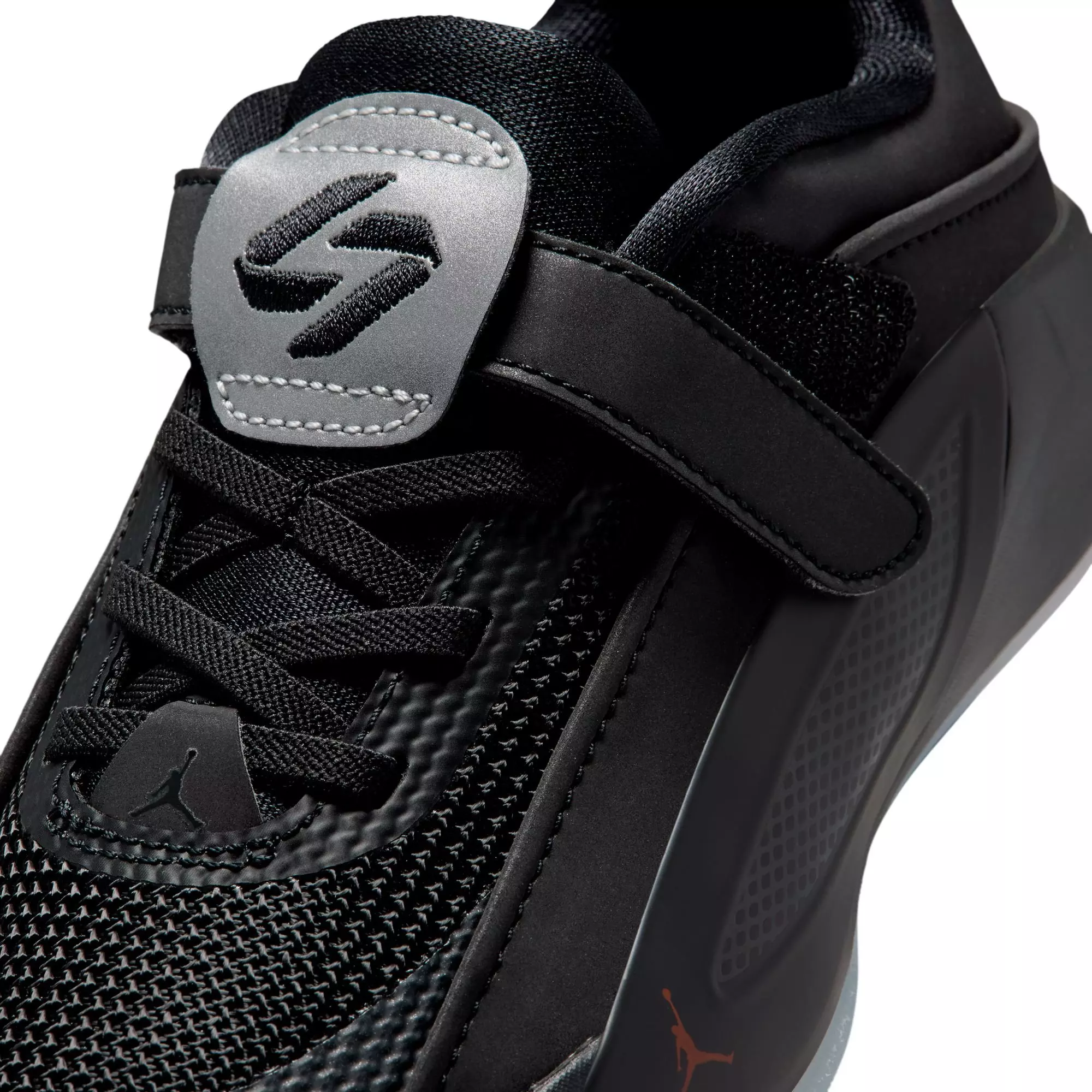 Jordan Luka 5 "Black Metallic" Preschool Kids' Basketball Shoe - BLACK/CRIMSON