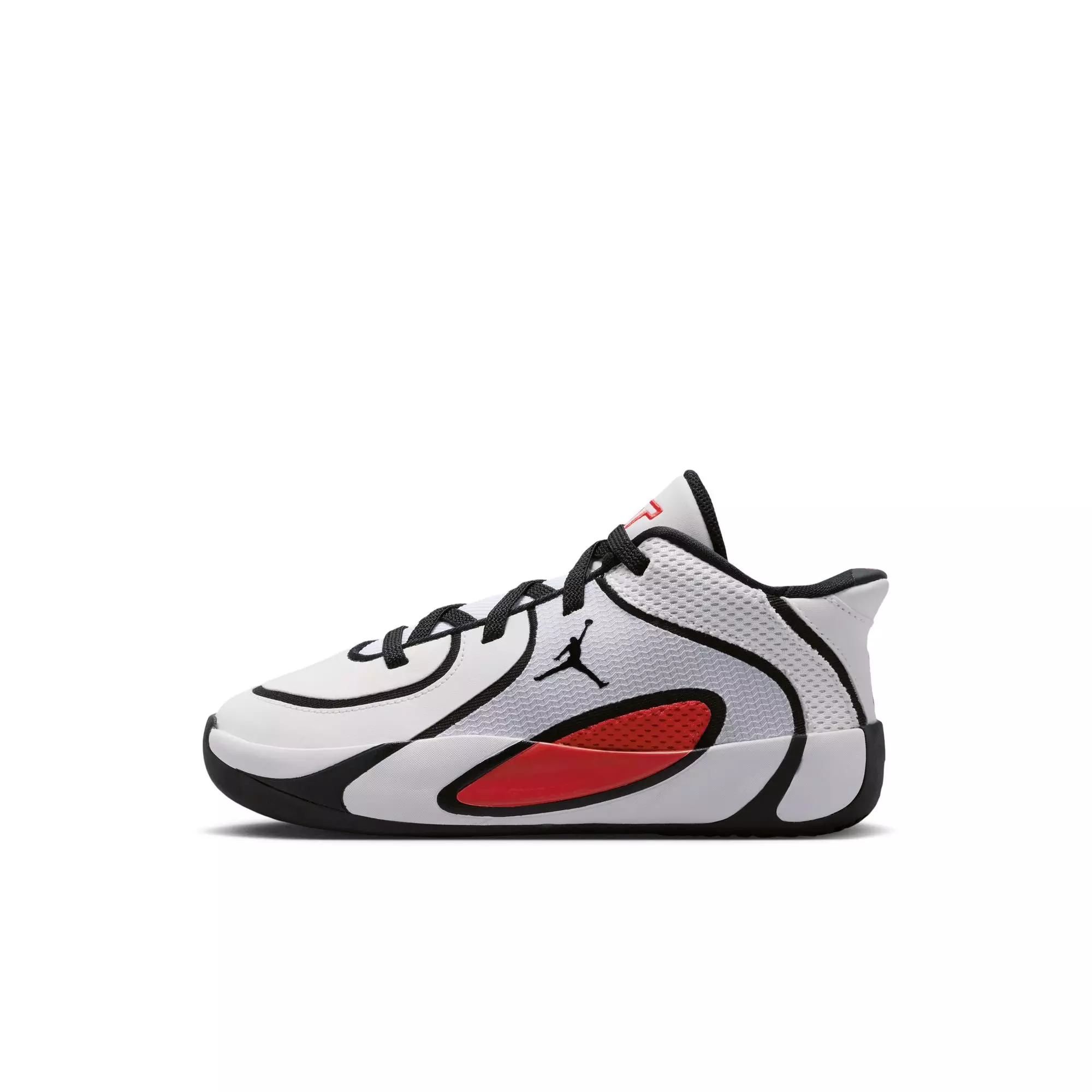 Jordan Tatum 4 "Chicago" Preschool Kids' Basketball Shoe - WHITE/UNIVERSITY RED/BLACK