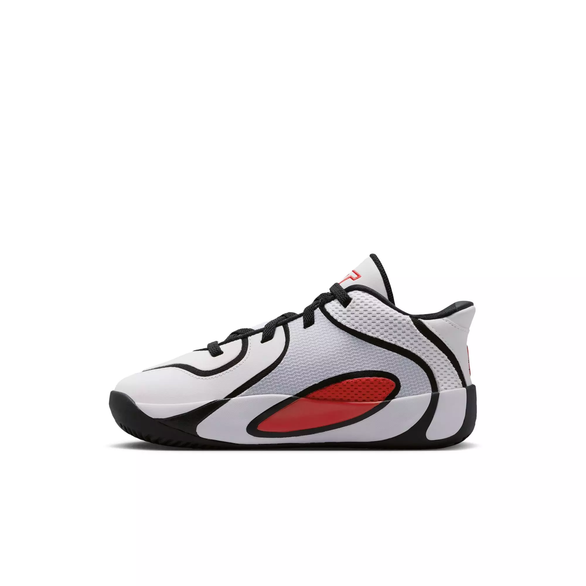 Jordan Tatum 4 "Chicago" Preschool Kids' Basketball Shoe - WHITE/UNIVERSITY RED/BLACK