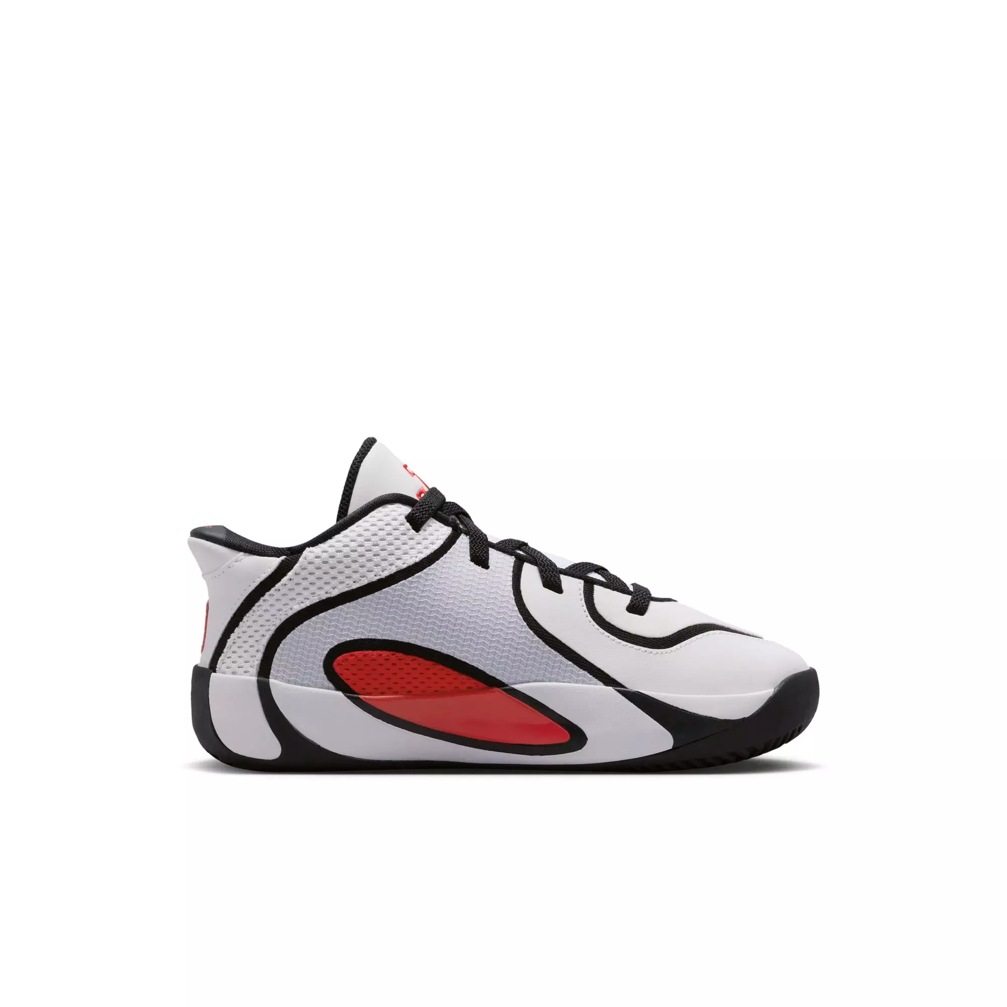Jordan Tatum 4 "Chicago" Preschool Kids' Basketball Shoe - WHITE/UNIVERSITY RED/BLACK