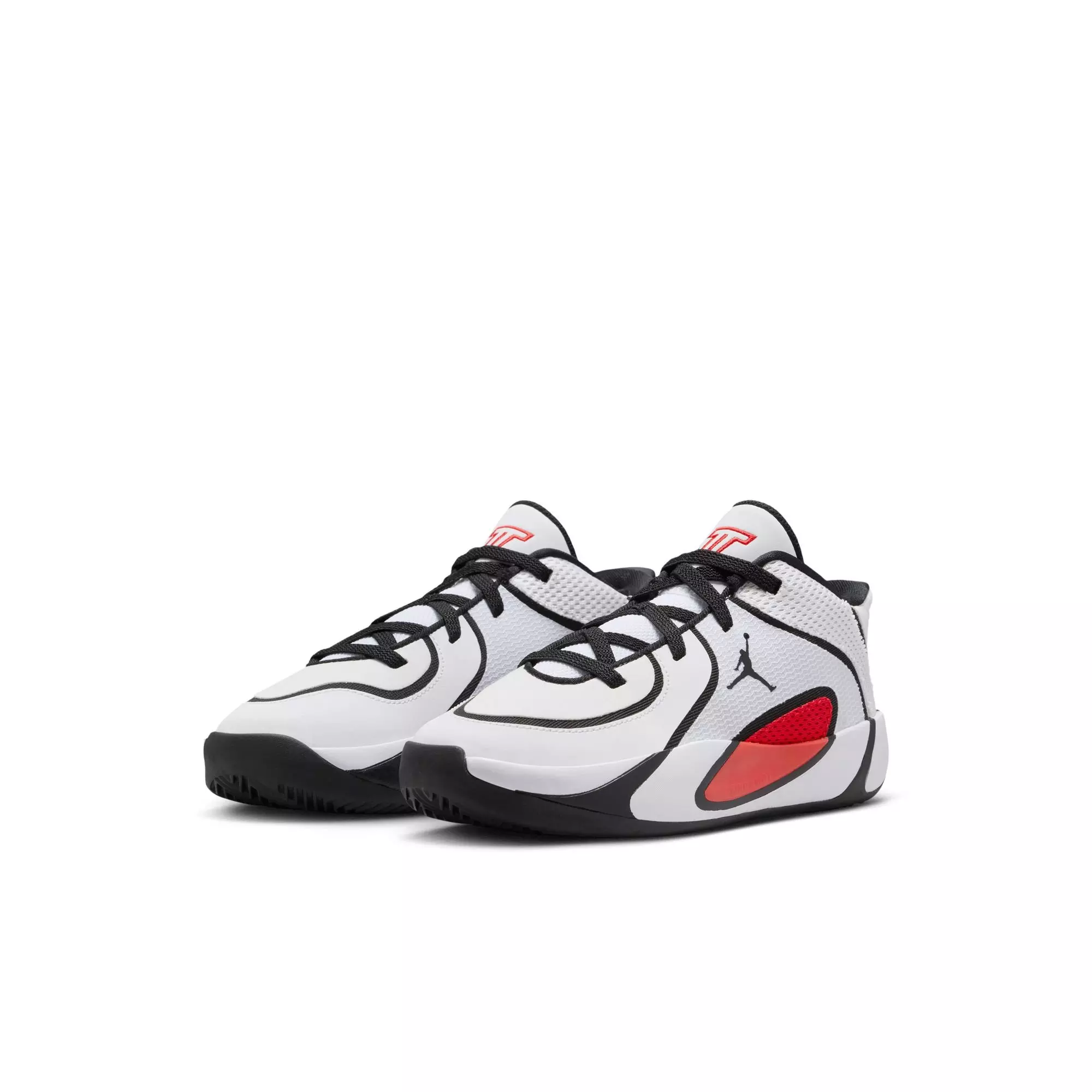 Jordan Tatum 4 "Chicago" Preschool Kids' Basketball Shoe - WHITE/UNIVERSITY RED/BLACK