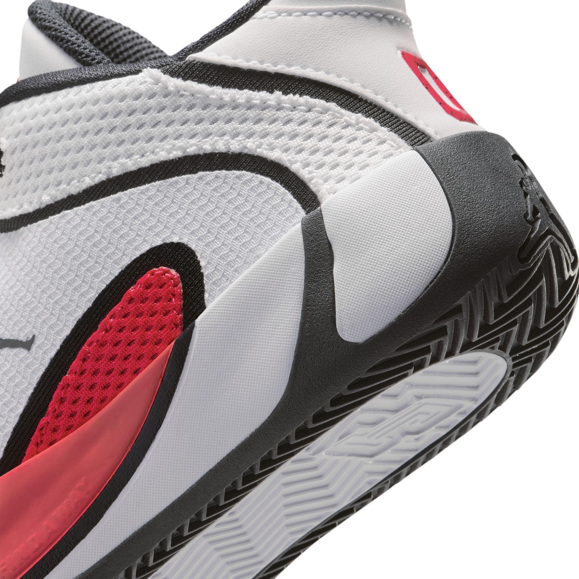 Jordan Tatum 4 "Chicago" Preschool Kids' Basketball Shoe - WHITE/UNIVERSITY RED/BLACK Thumbnail View 6