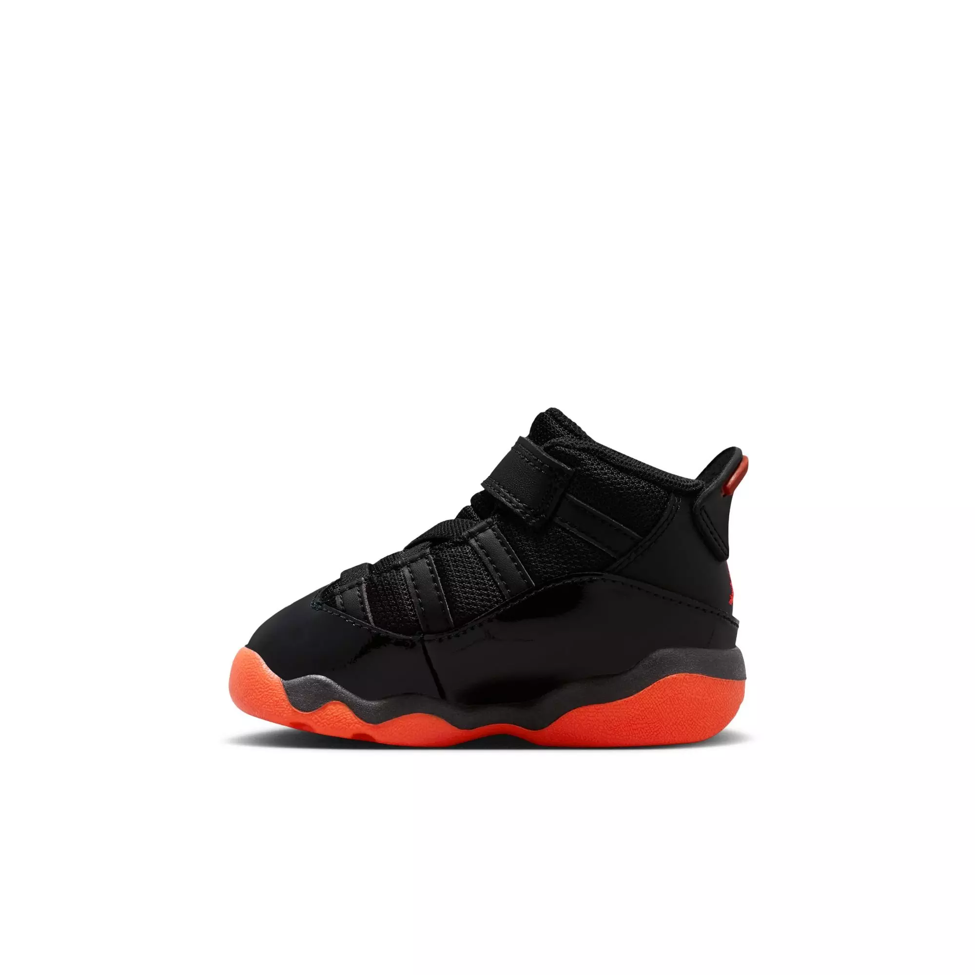 Jordan 6 Rings "Black/Infrared 23" Toddler Boys' Shoe - BLACK/INFRARED