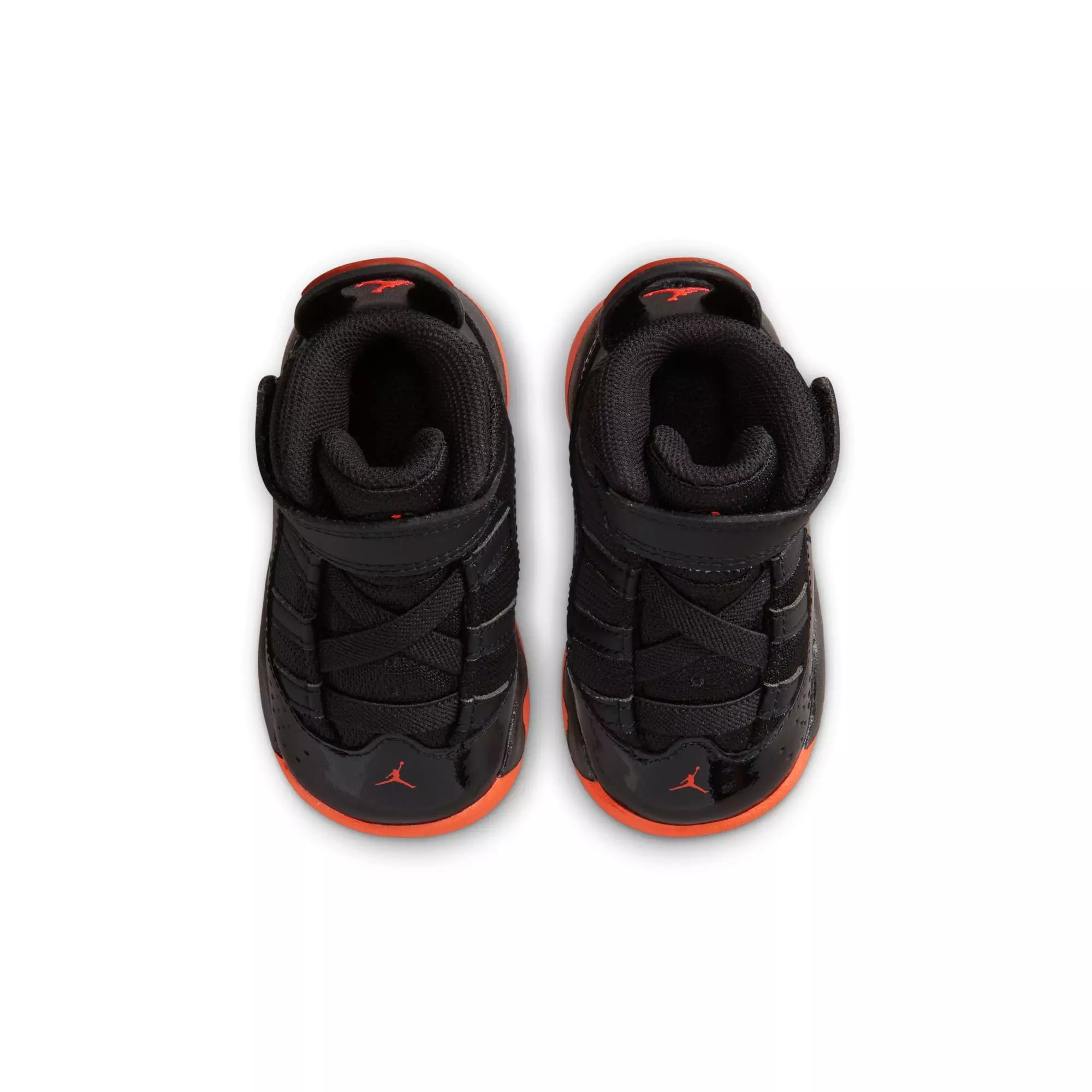 Jordan 6 Rings "Black/Infrared 23" Toddler Boys' Shoe - BLACK/INFRARED