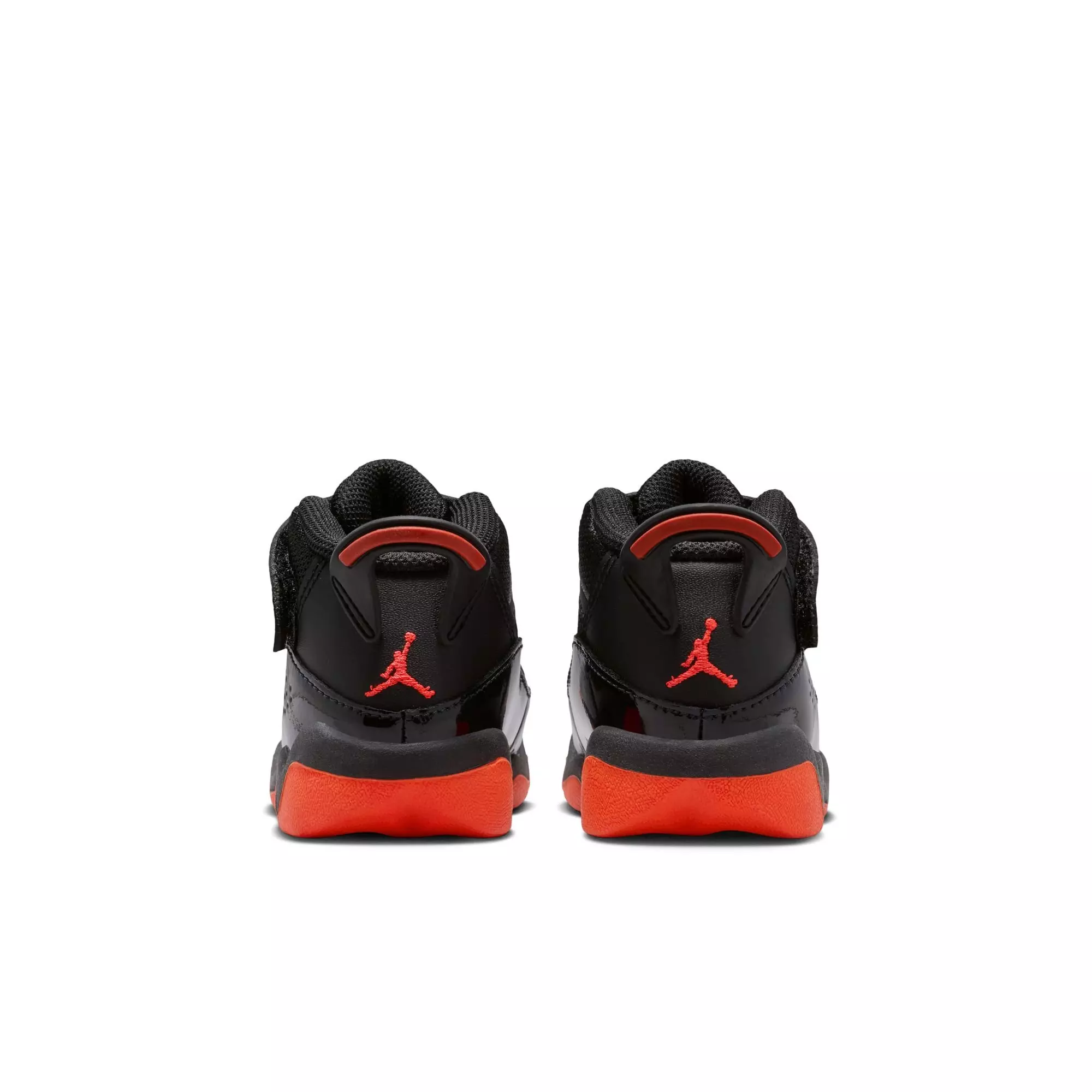 Jordan 6 Rings "Black/Infrared 23" Toddler Boys' Shoe - BLACK/INFRARED