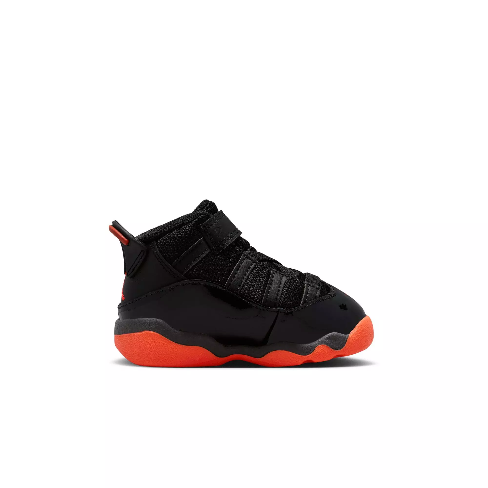 Jordan 6 Rings "Black/Infrared 23" Toddler Boys' Shoe - BLACK/INFRARED