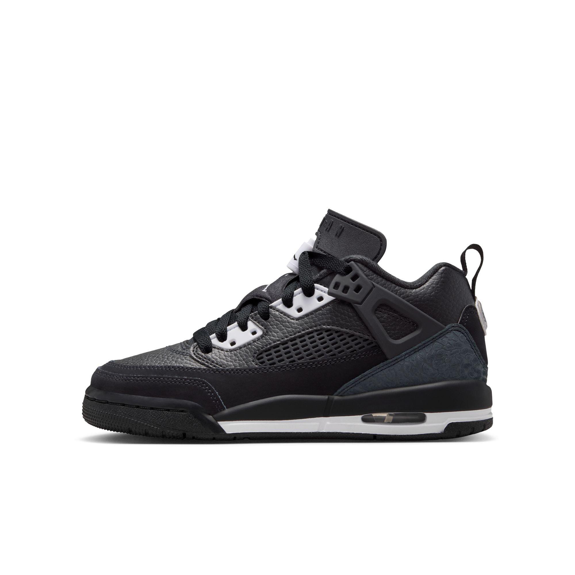 Jordan Spizike Low Grade School Boys' "Black/White/Anthracite" Shoe