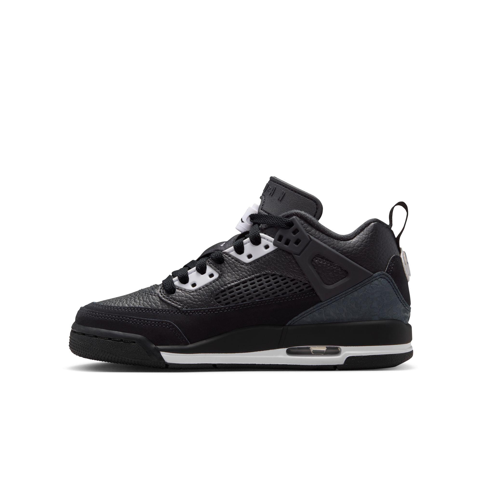Jordan Spizike Low Grade School Boys' "Black/White/Anthracite" Shoe